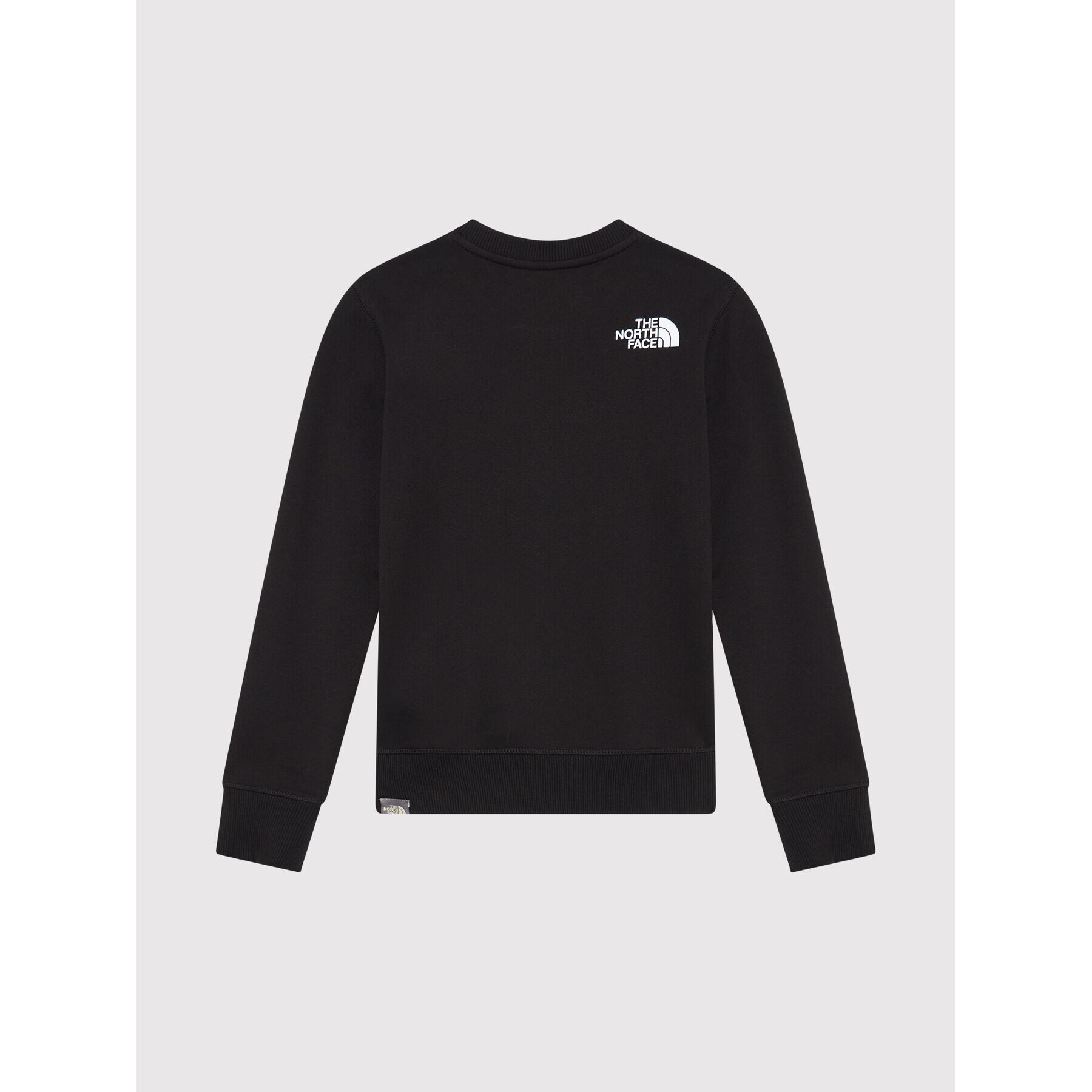 The North Face Суитшърт Box Crew NF0A37FY Черен Regular Fit - Pepit.bg