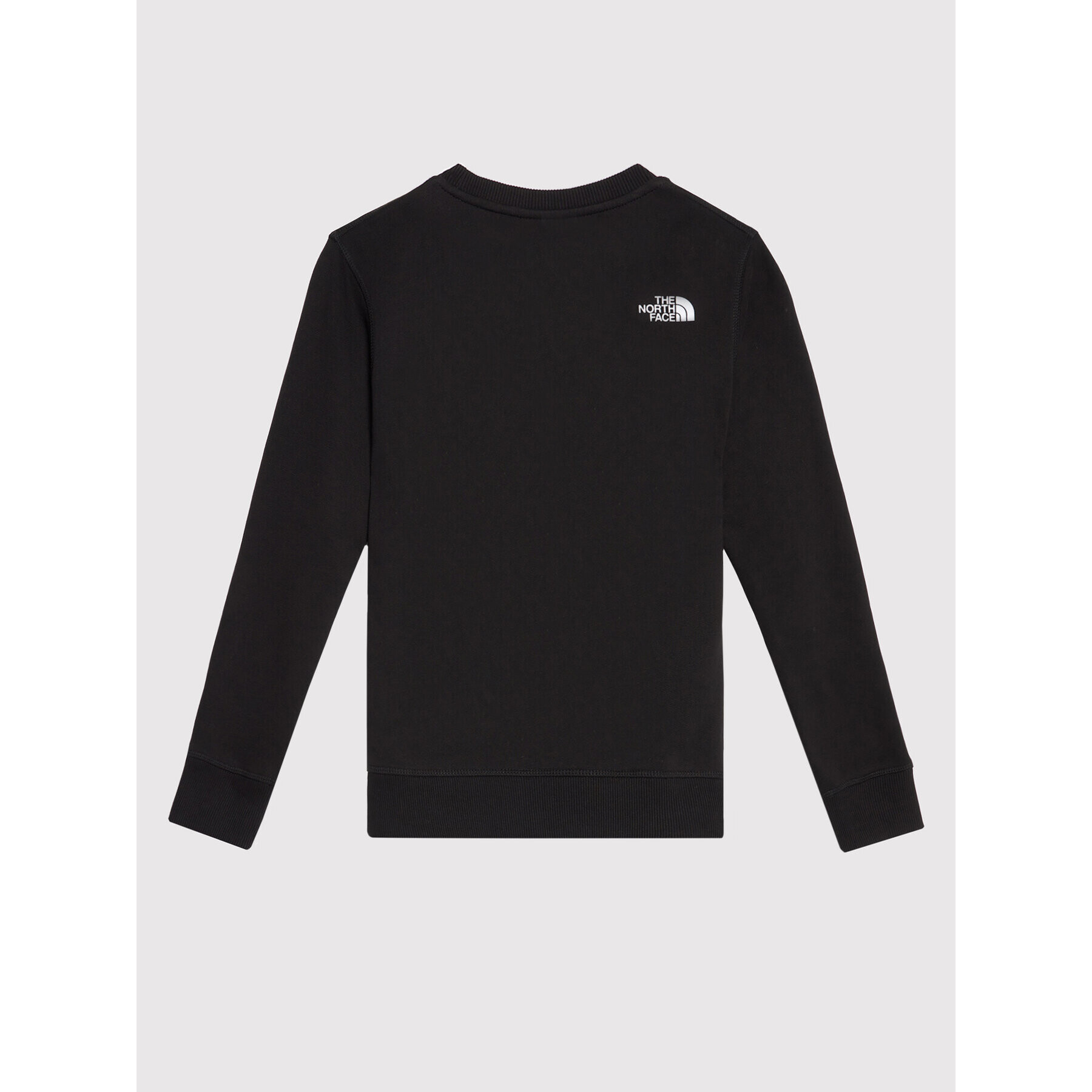 The North Face Суитшърт Box Crew NF0A37FY Черен Regular Fit - Pepit.bg