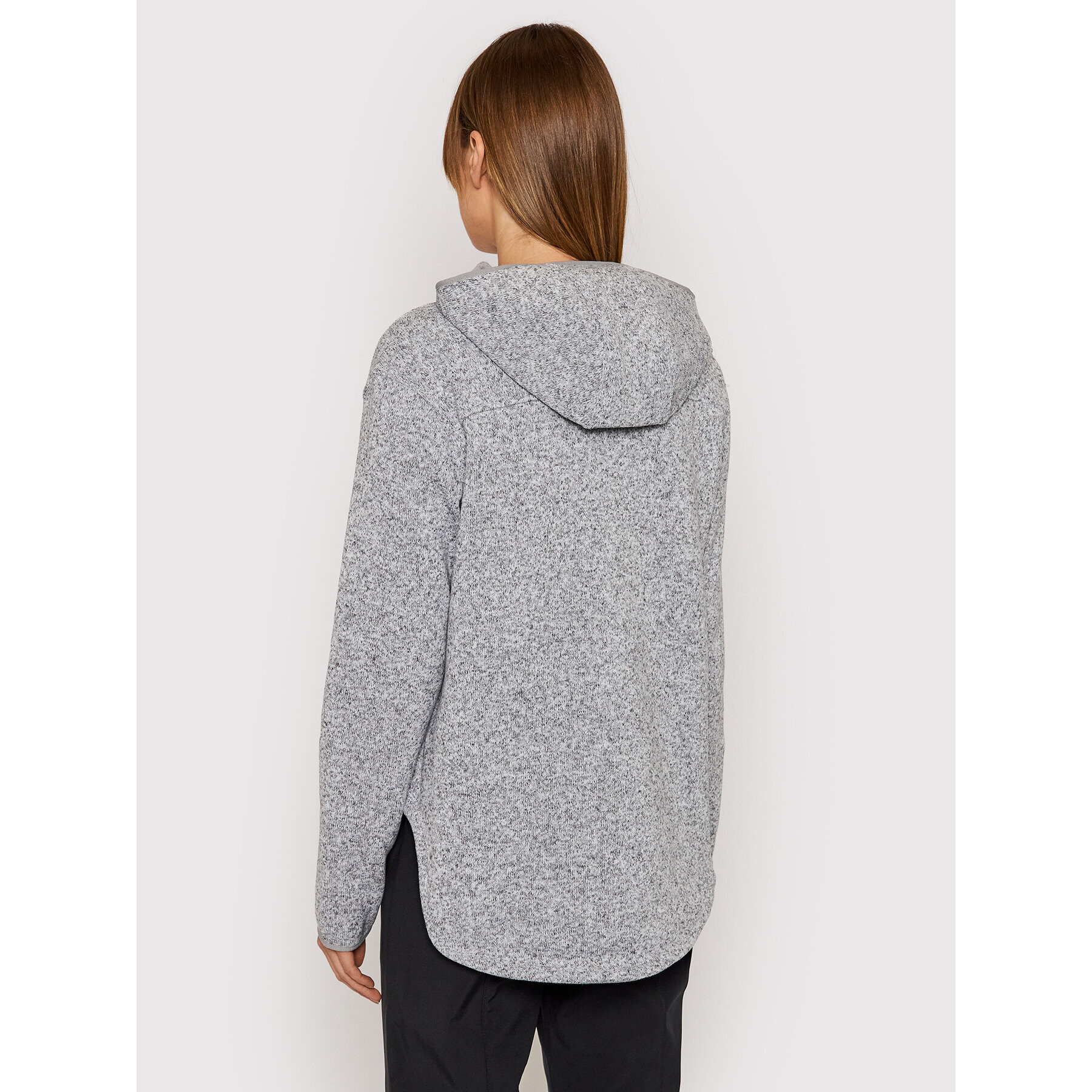 The North Face Суитшърт Crescent Popover NF0A5A9Z Сив Regular Fit - Pepit.bg