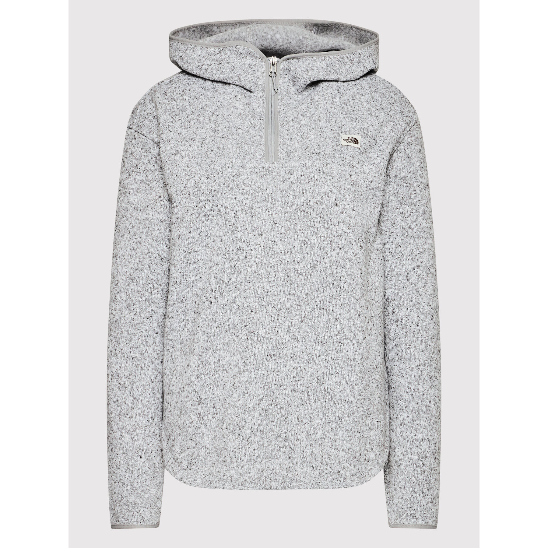 The North Face Суитшърт Crescent Popover NF0A5A9Z Сив Regular Fit - Pepit.bg