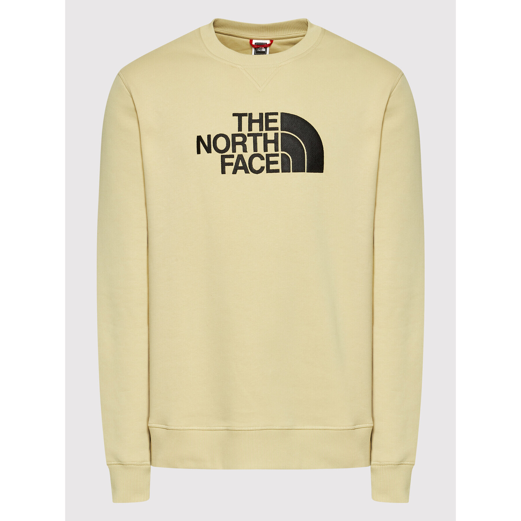 The North Face Суитшърт Drew Peak Crew NF0A4SVR Бежов Regular Fit - Pepit.bg