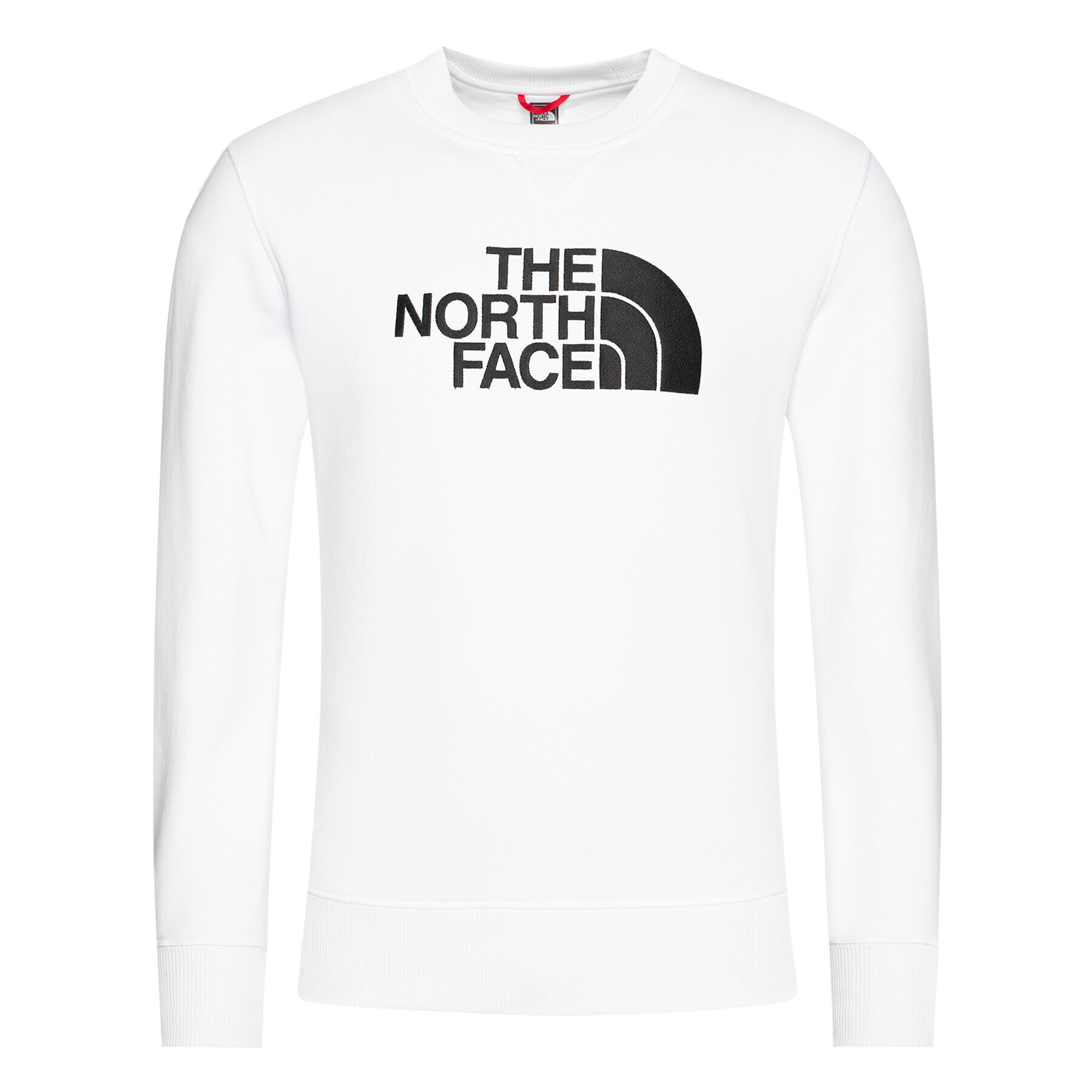 The North Face Суитшърт Drew Peak Crew NF0A4SVR Бял Regular Fit - Pepit.bg