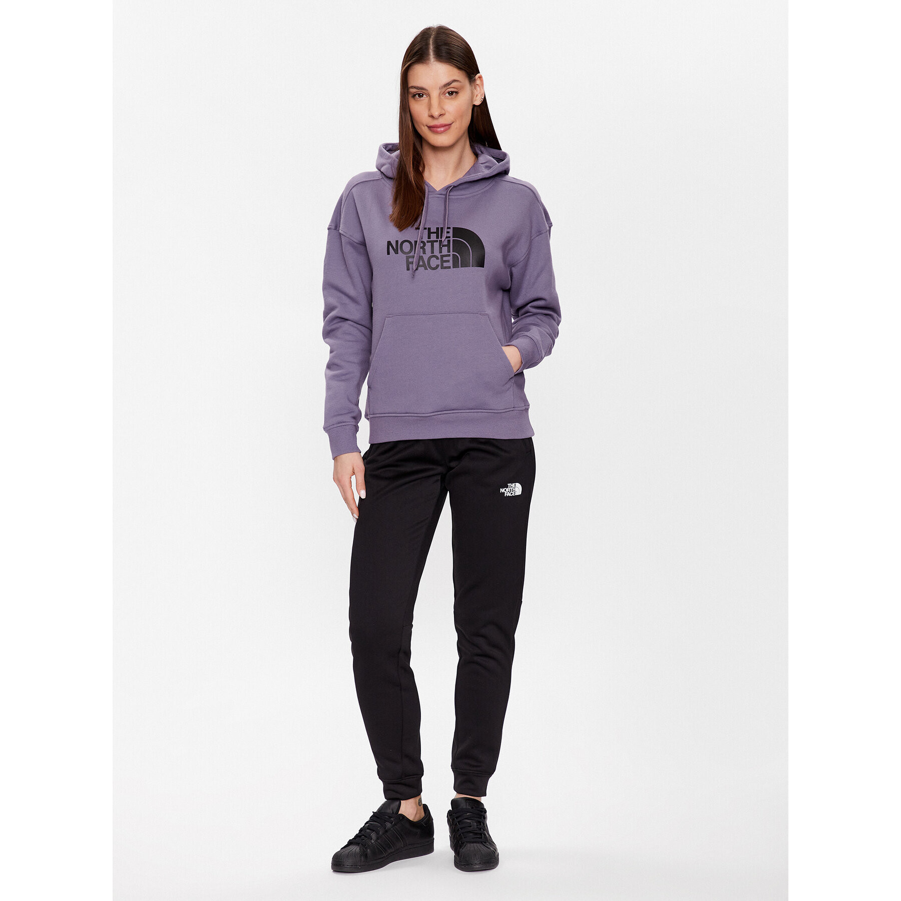 The North Face Суитшърт Drew Peak Light NF0A3RZ4 Виолетов Regular Fit - Pepit.bg