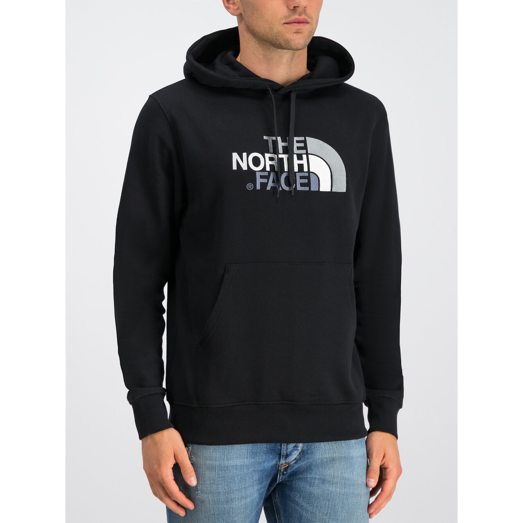 The North Face Суитшърт Drew Peak NF00AHJY Черен Regular Fit - Pepit.bg