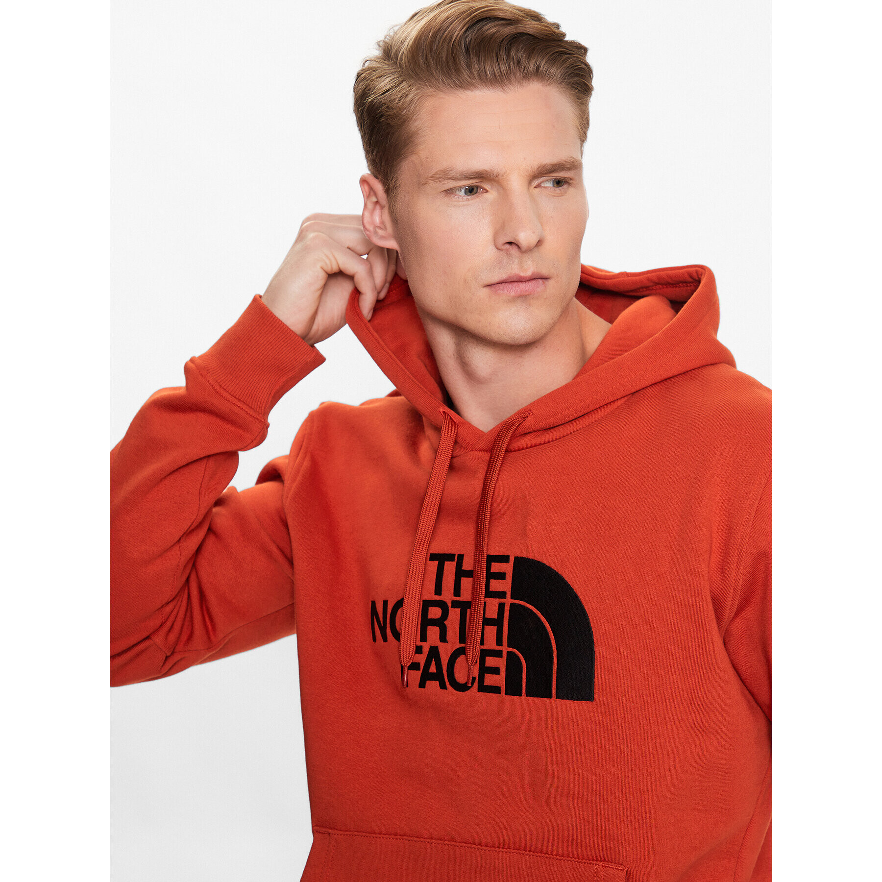 The North Face Суитшърт Drew Peak NF00AHJY Оранжев Regular Fit - Pepit.bg