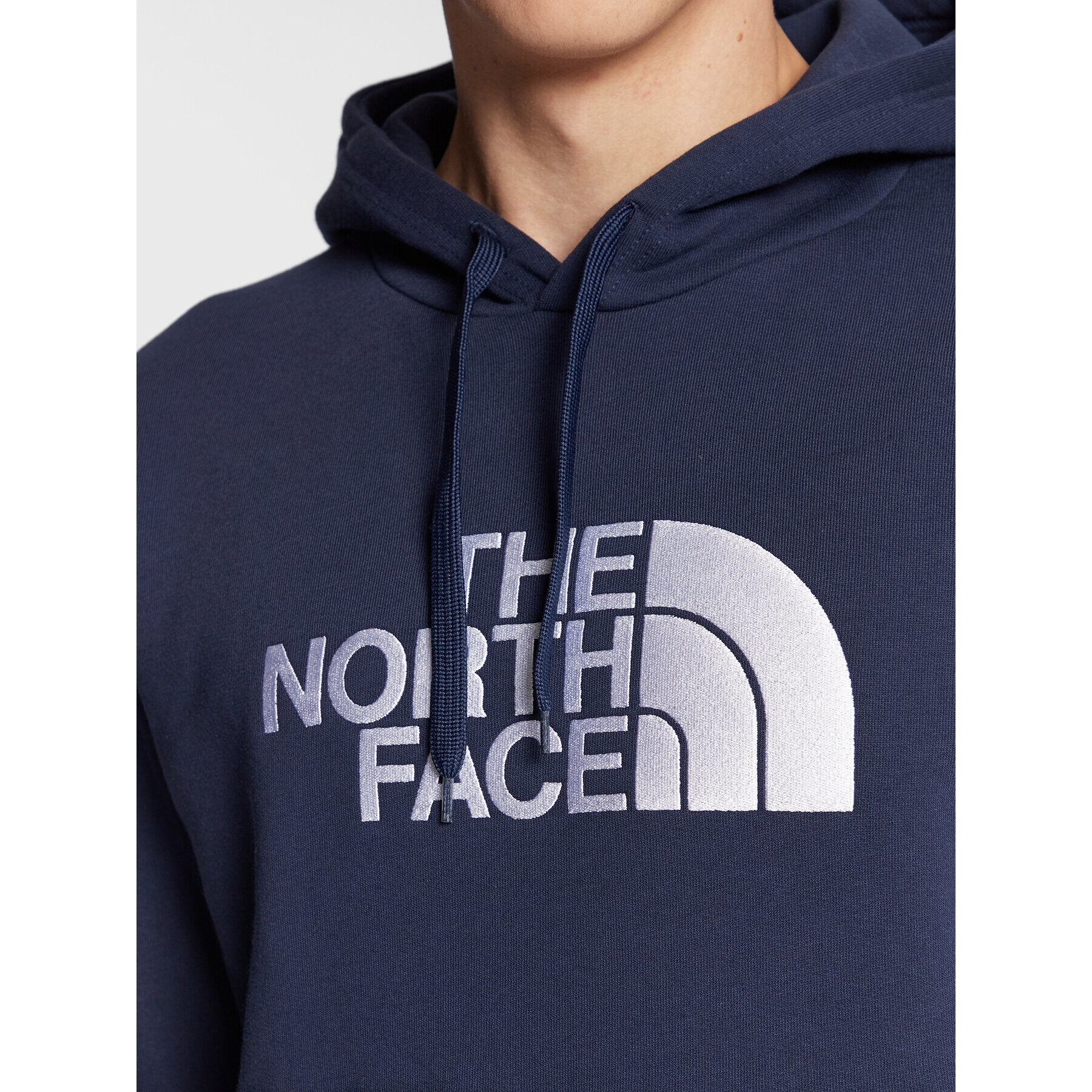 The North Face Суитшърт Drew Peak NF00AHJY Тъмносин Regular Fit - Pepit.bg