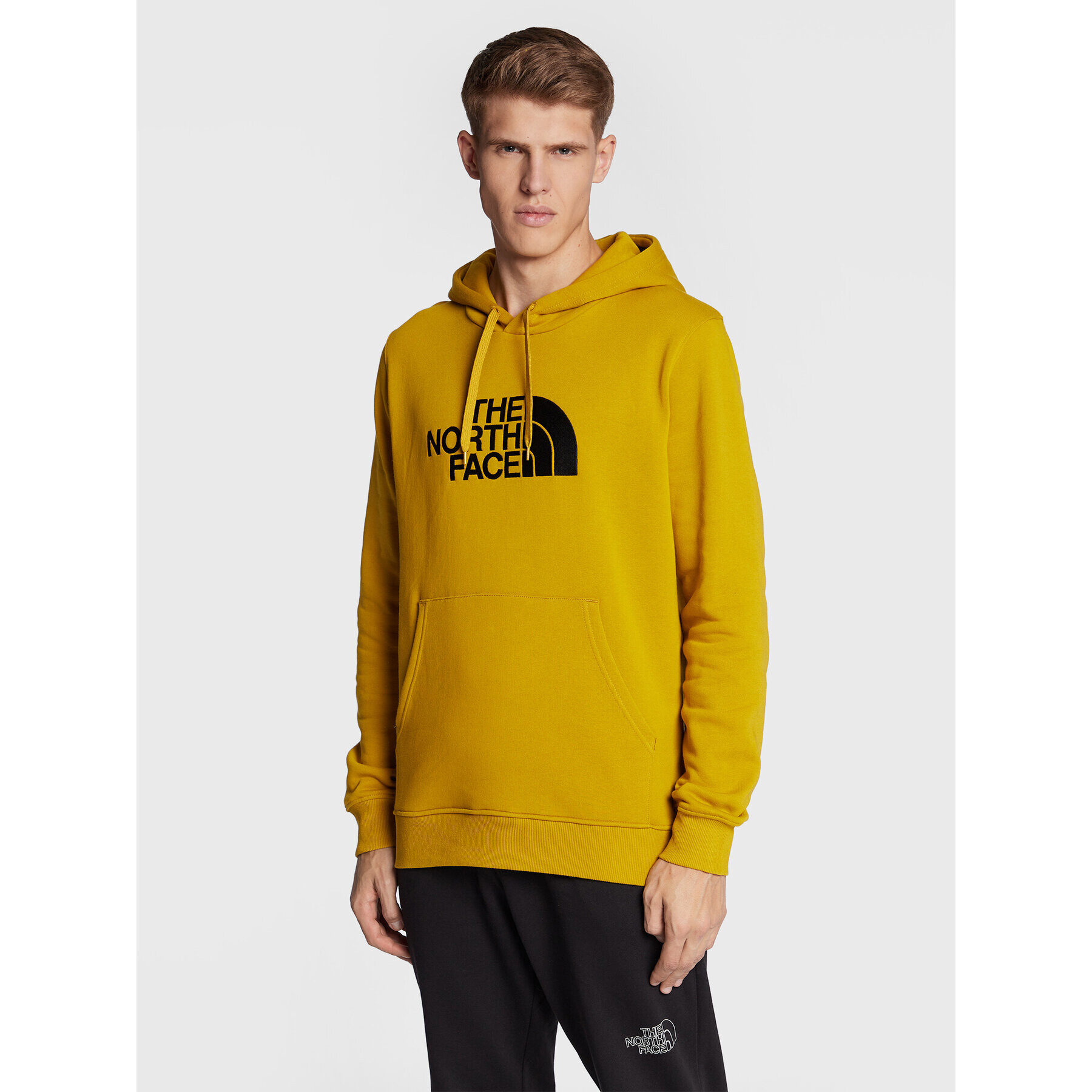 The North Face Суитшърт Drew Peak NF00AHJY Жълт Regular Fit - Pepit.bg