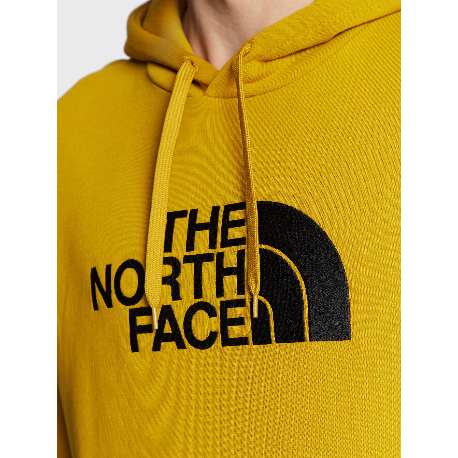 The North Face Суитшърт Drew Peak NF00AHJY Жълт Regular Fit - Pepit.bg