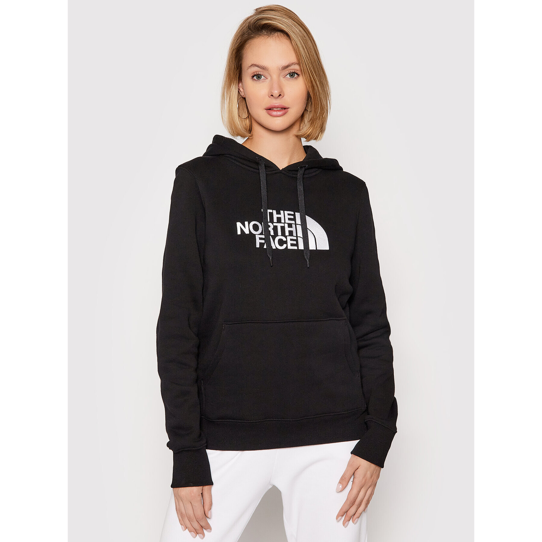 The North Face Суитшърт Drew Peak Pull NF0A55EC Черен Regular Fit - Pepit.bg