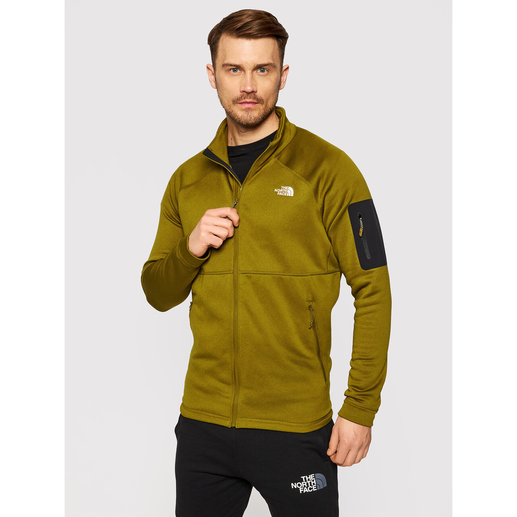 The North Face Суитшърт Impendor NF0A3L27 Зелен Regular Fit - Pepit.bg