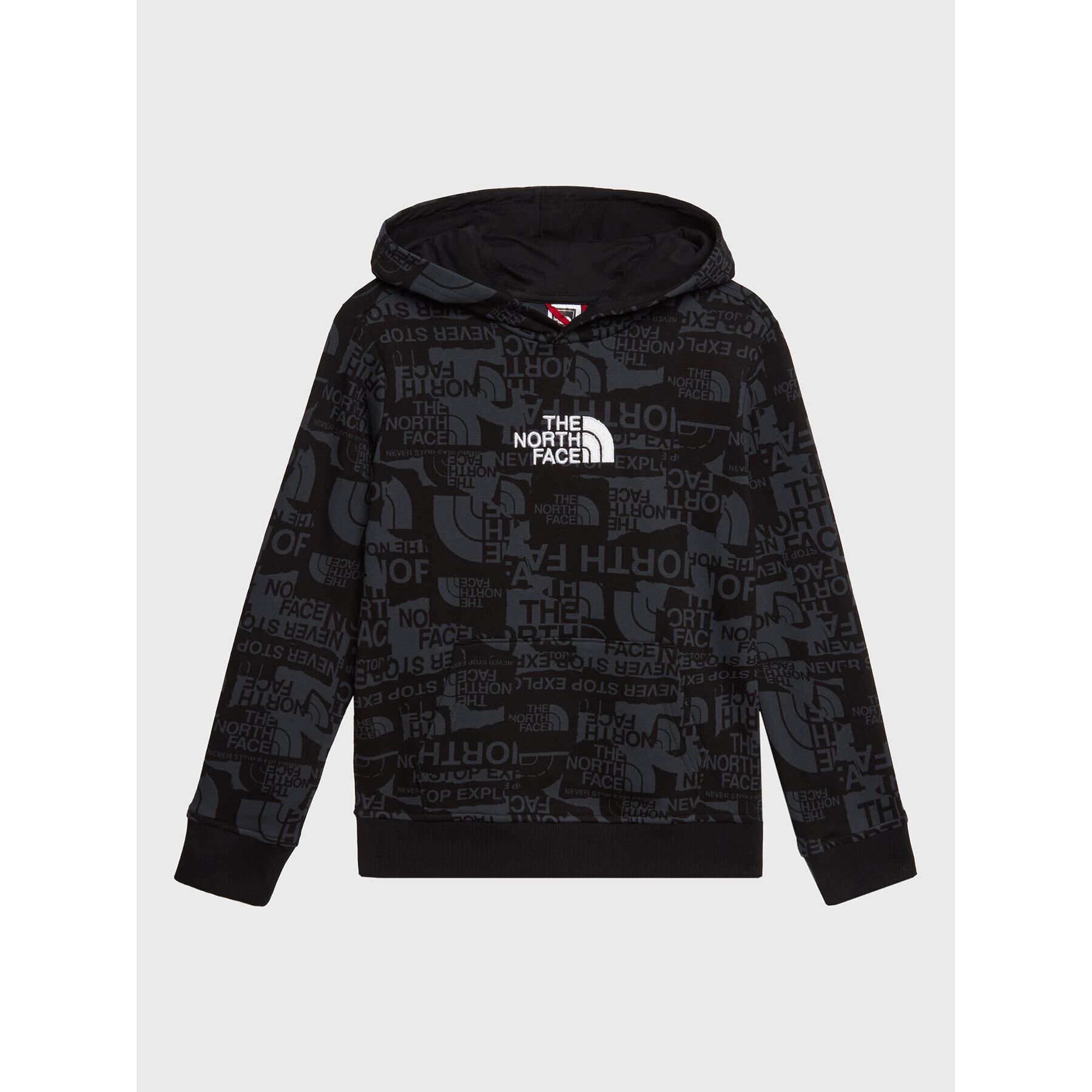 The North Face Суитшърт Light NF0A82EG Черен Regular Fit - Pepit.bg