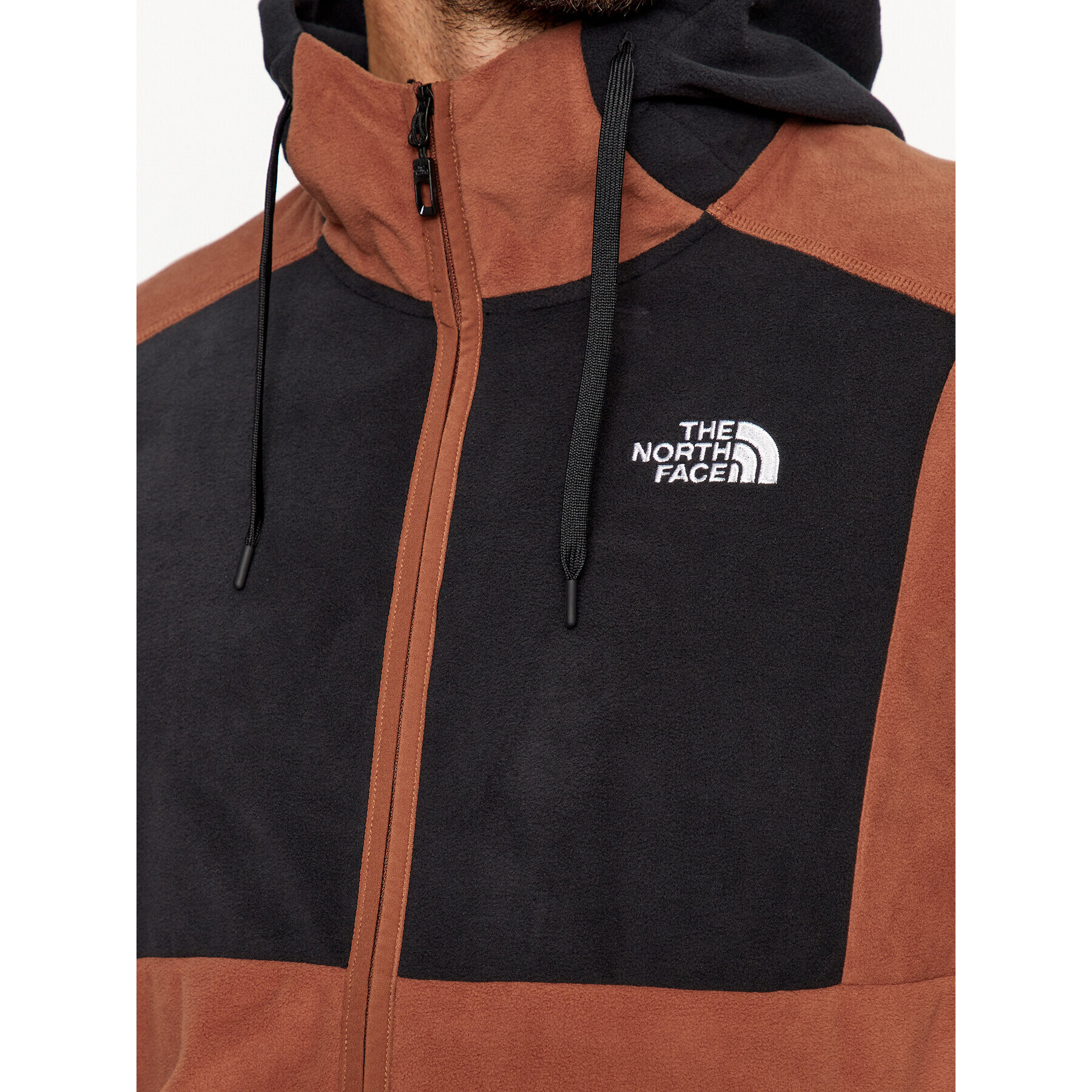 The North Face Суитшърт M Homesafe Full Zip Fleece HoodieNF0A855JWEW1 Кафяв Regular Fit - Pepit.bg