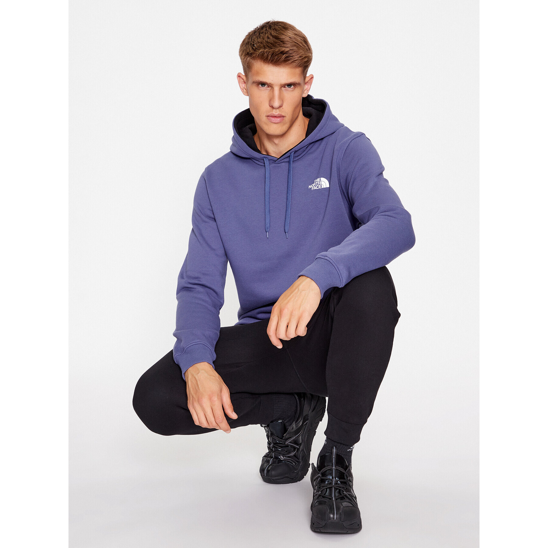 The North Face Суитшърт M Seasonal Drew Peak Pullover - EuNF0A2TUVI0D1 Син Regular Fit - Pepit.bg