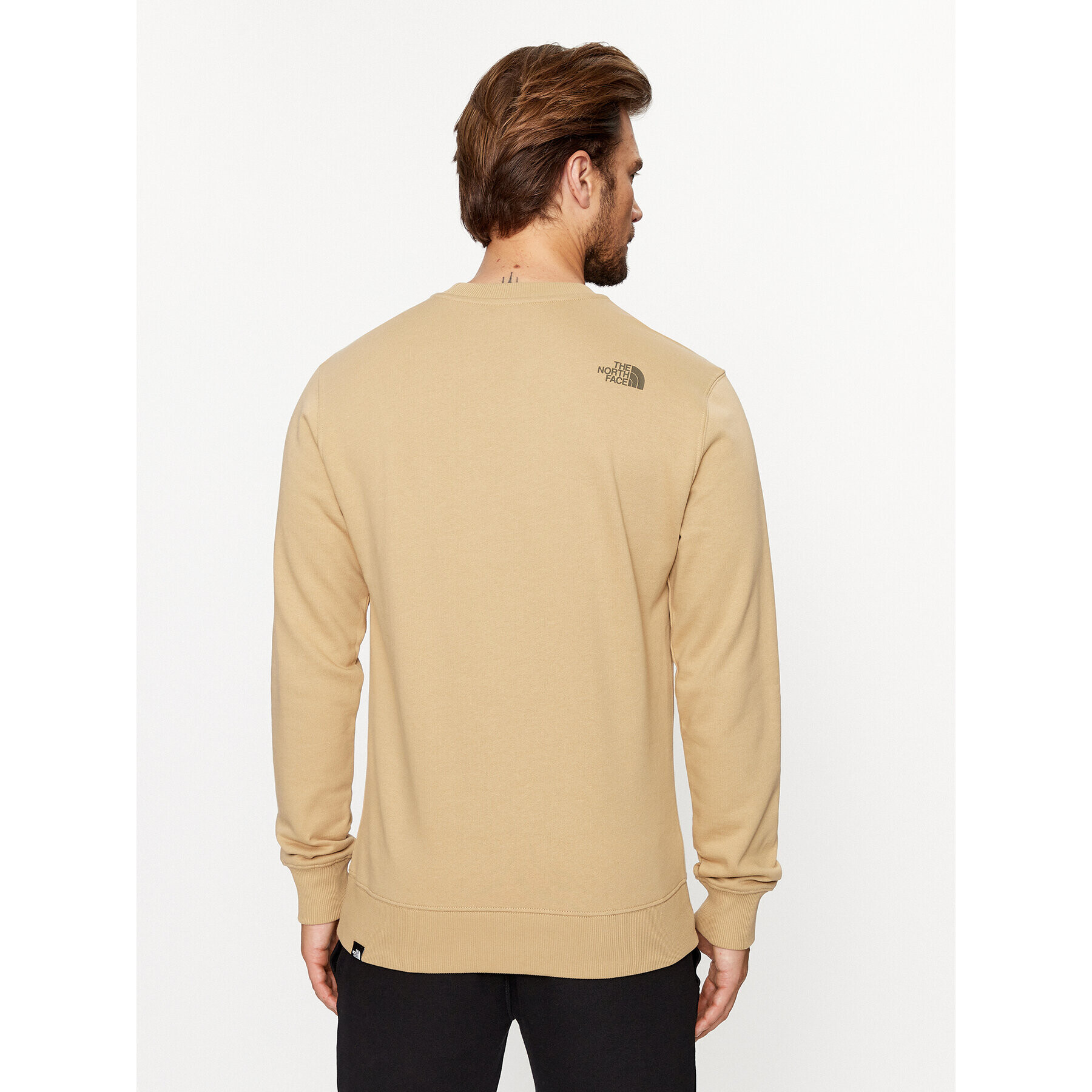 The North Face Суитшърт M Standard Crew - EuNF0A4M7WLK51 Бежов Regular Fit - Pepit.bg