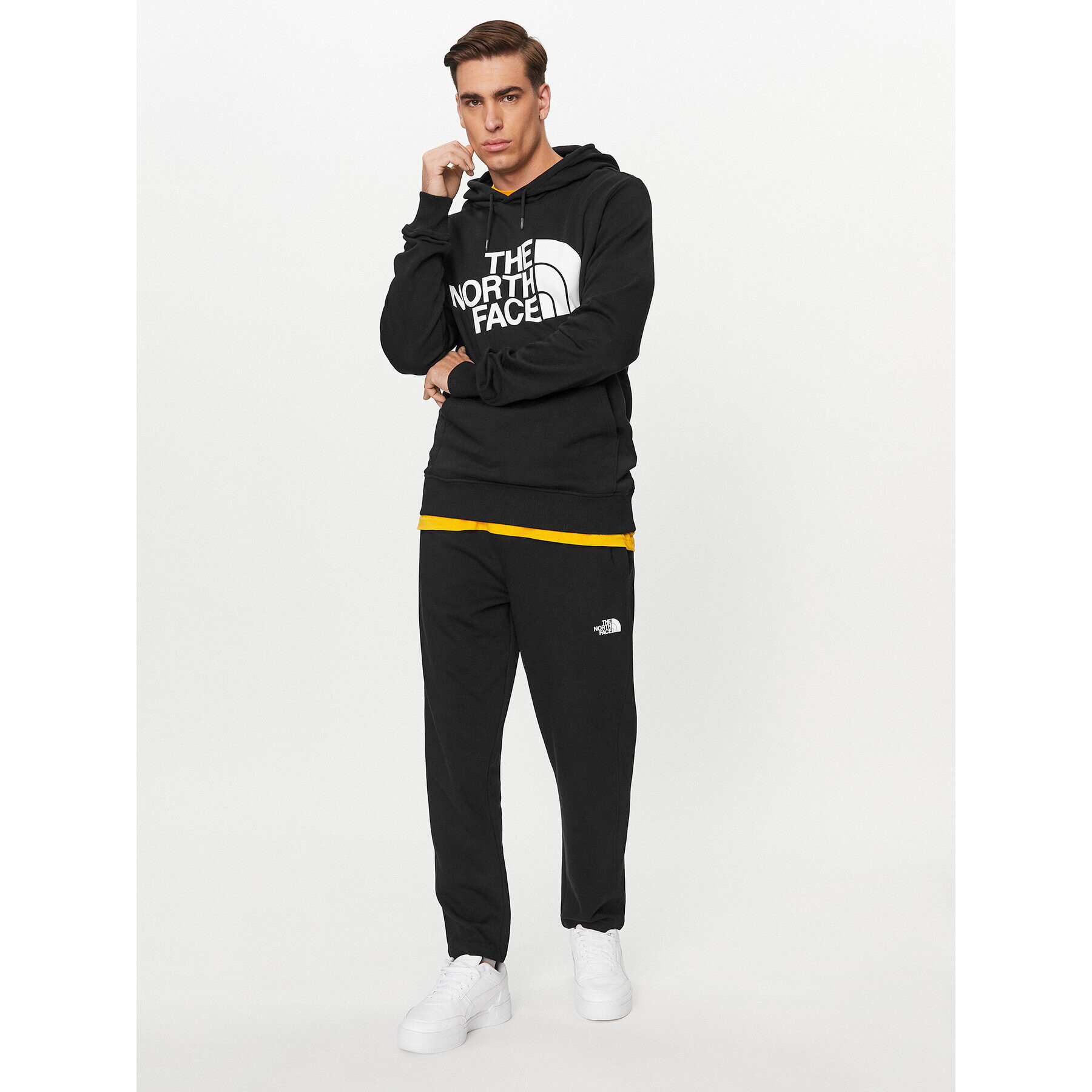 The North Face Суитшърт M Standard Hoodie - EuNF0A3XYDJK31 Черен Regular Fit - Pepit.bg