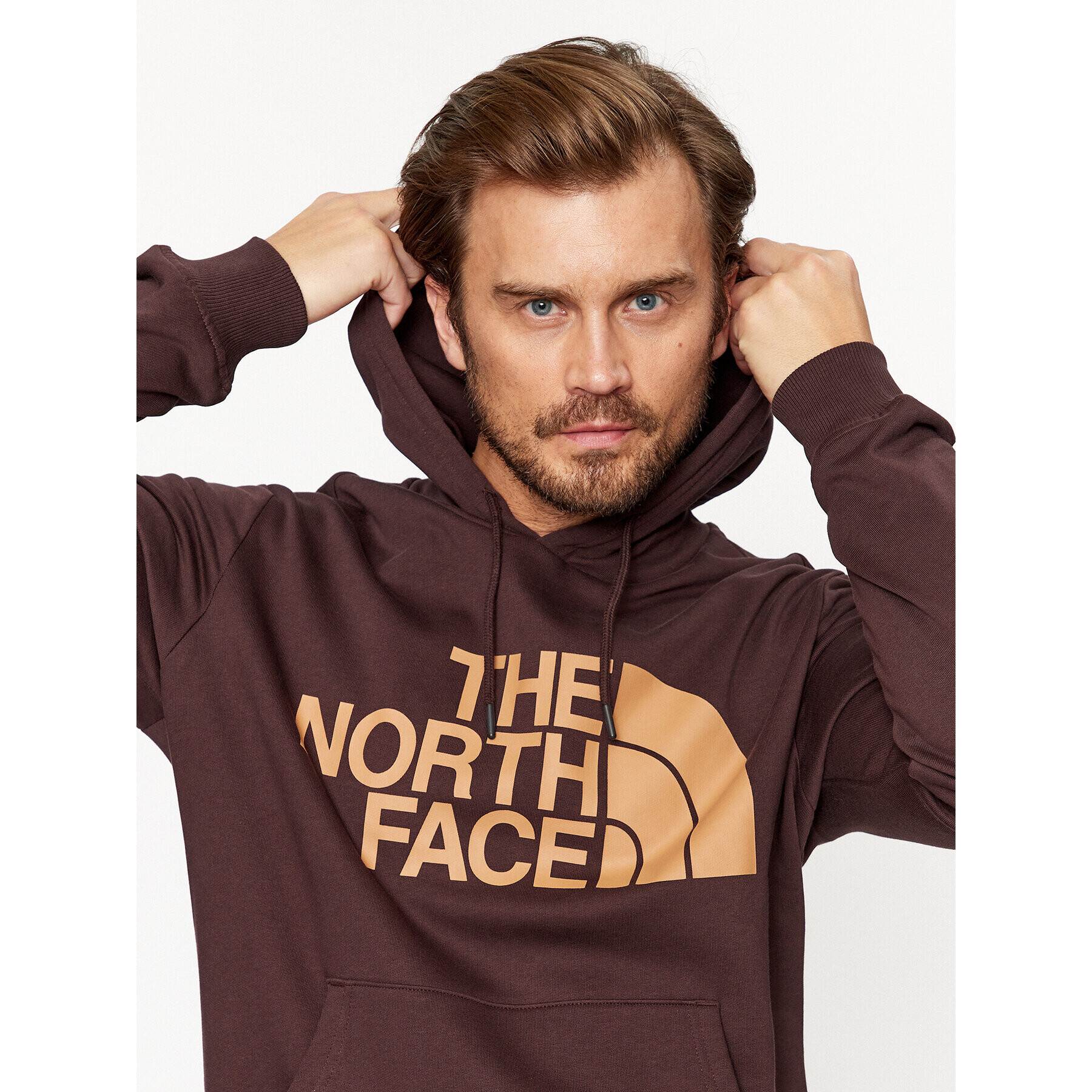 The North Face Суитшърт M Standard Hoodie - EuNF0A3XYDKOT1 Кафяв Regular Fit - Pepit.bg