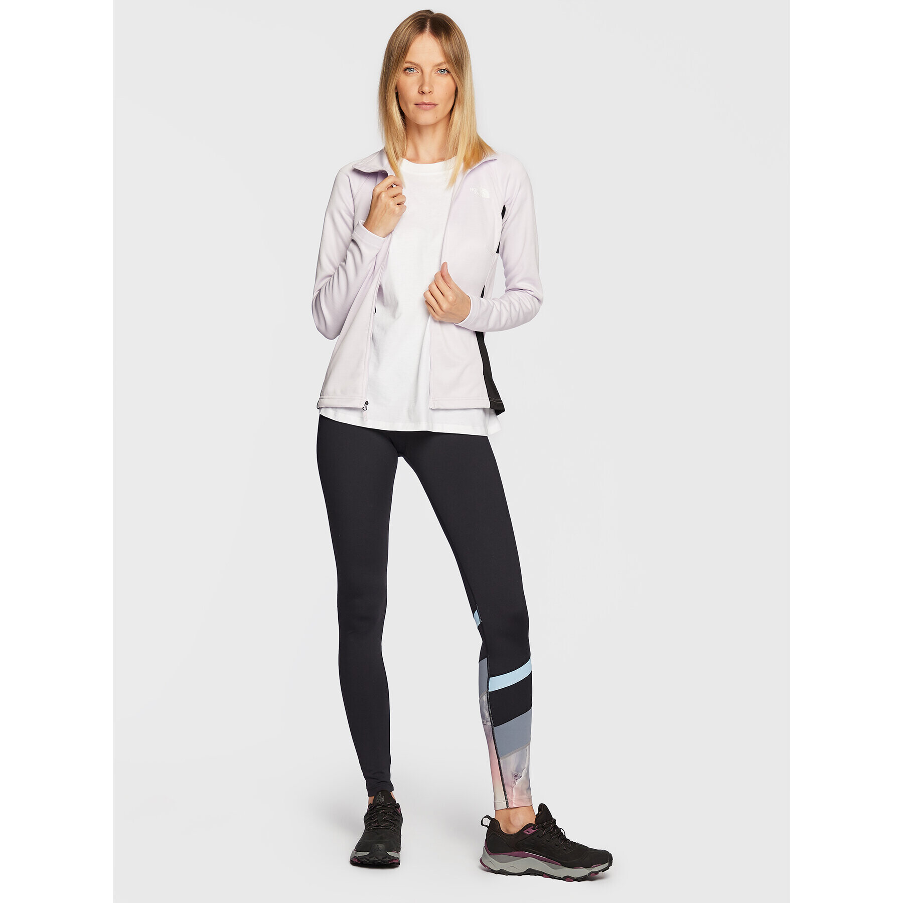 The North Face Суитшърт Midlyr NF0A5IFH Виолетов Regular Fit - Pepit.bg