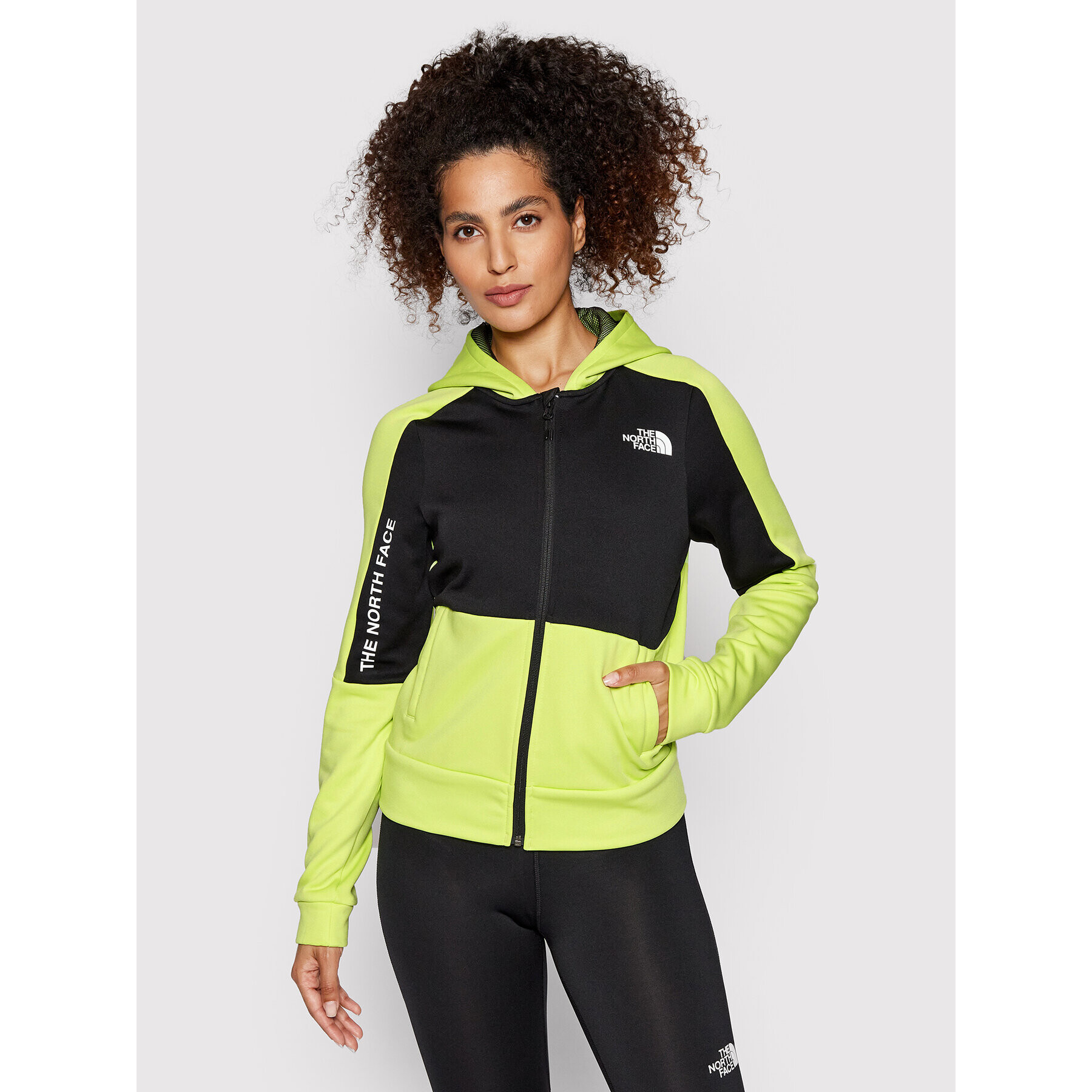 The North Face Суитшърт Mountain Athletic Fleece NF0A5IF1 Зелен Regular Fit - Pepit.bg