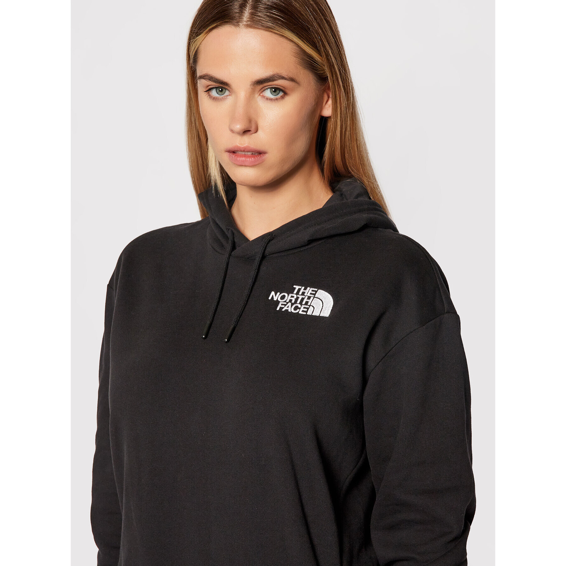 The North Face Суитшърт NF0A55GK Черен Oversize - Pepit.bg