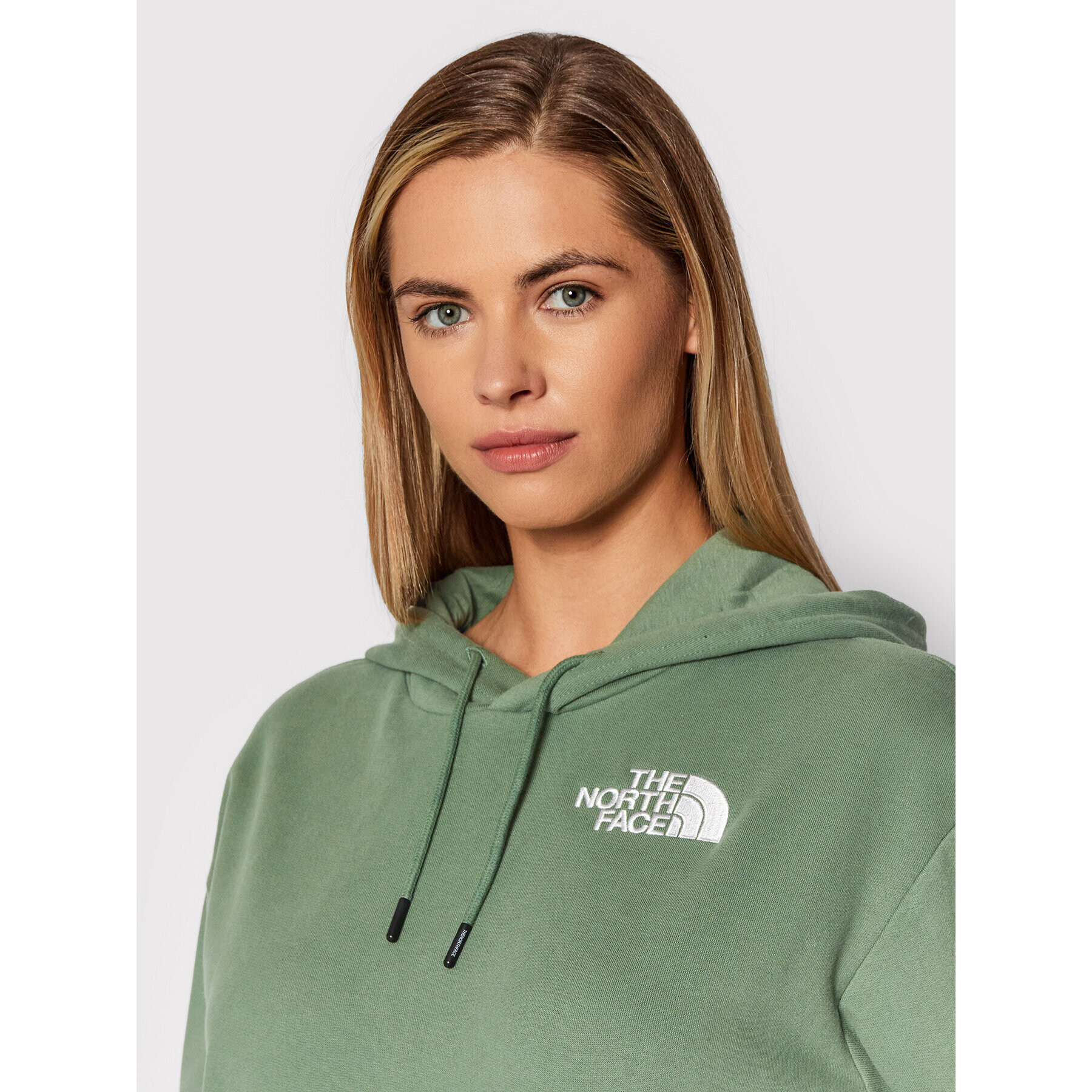 The North Face Суитшърт NF0A55GK Зелен Relaxed Fit - Pepit.bg