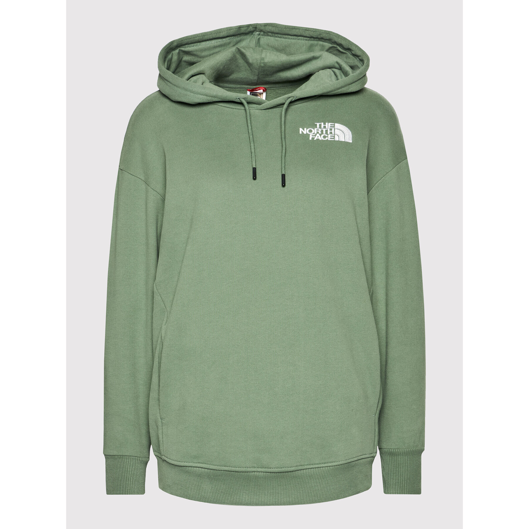 The North Face Суитшърт NF0A55GK Зелен Relaxed Fit - Pepit.bg