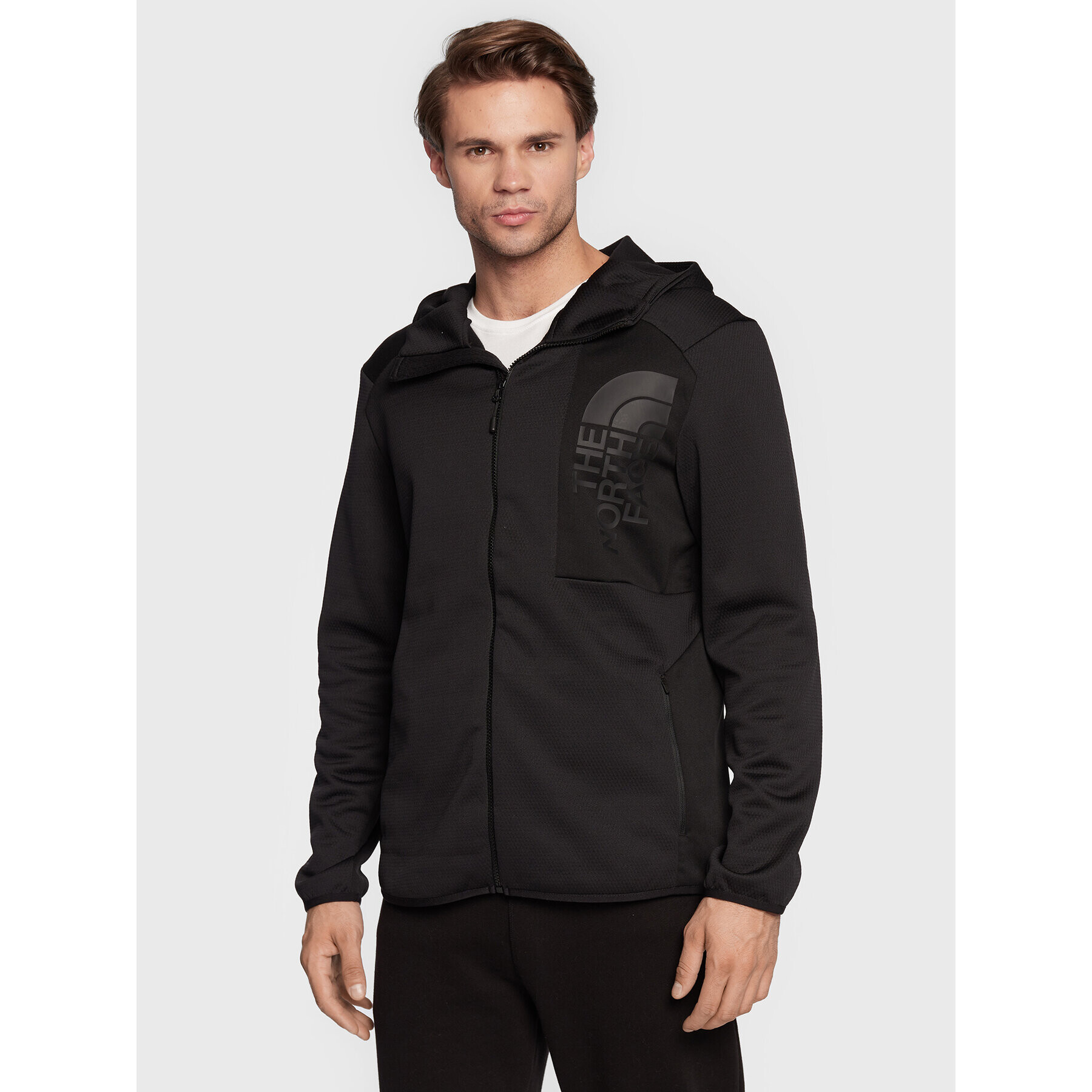 The North Face Суитшърт от техническо трико Merak NF0A3YG5 Черен Regular Fit - Pepit.bg