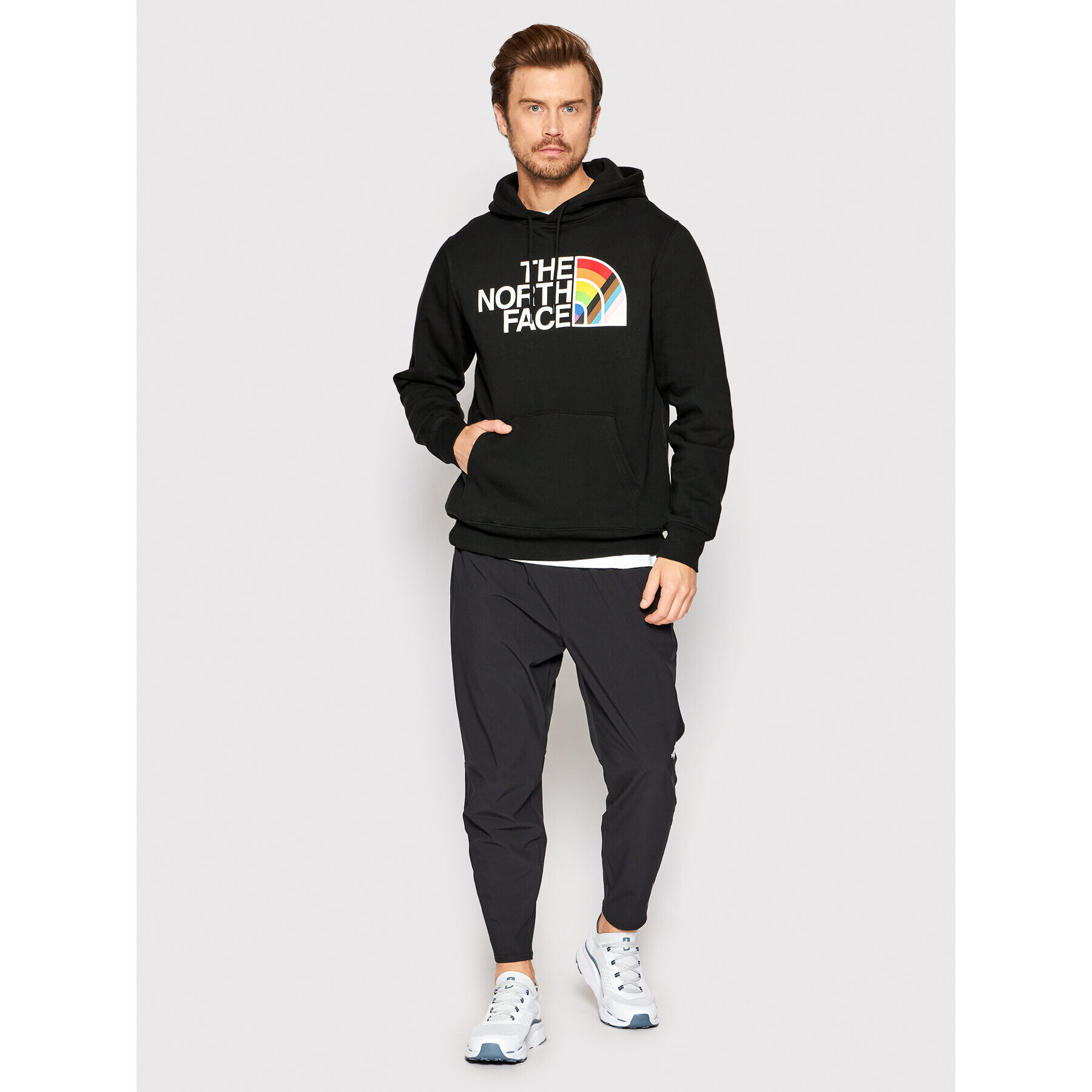 The North Face Суитшърт Pride NF0A7QCK Черен Regular Fit - Pepit.bg