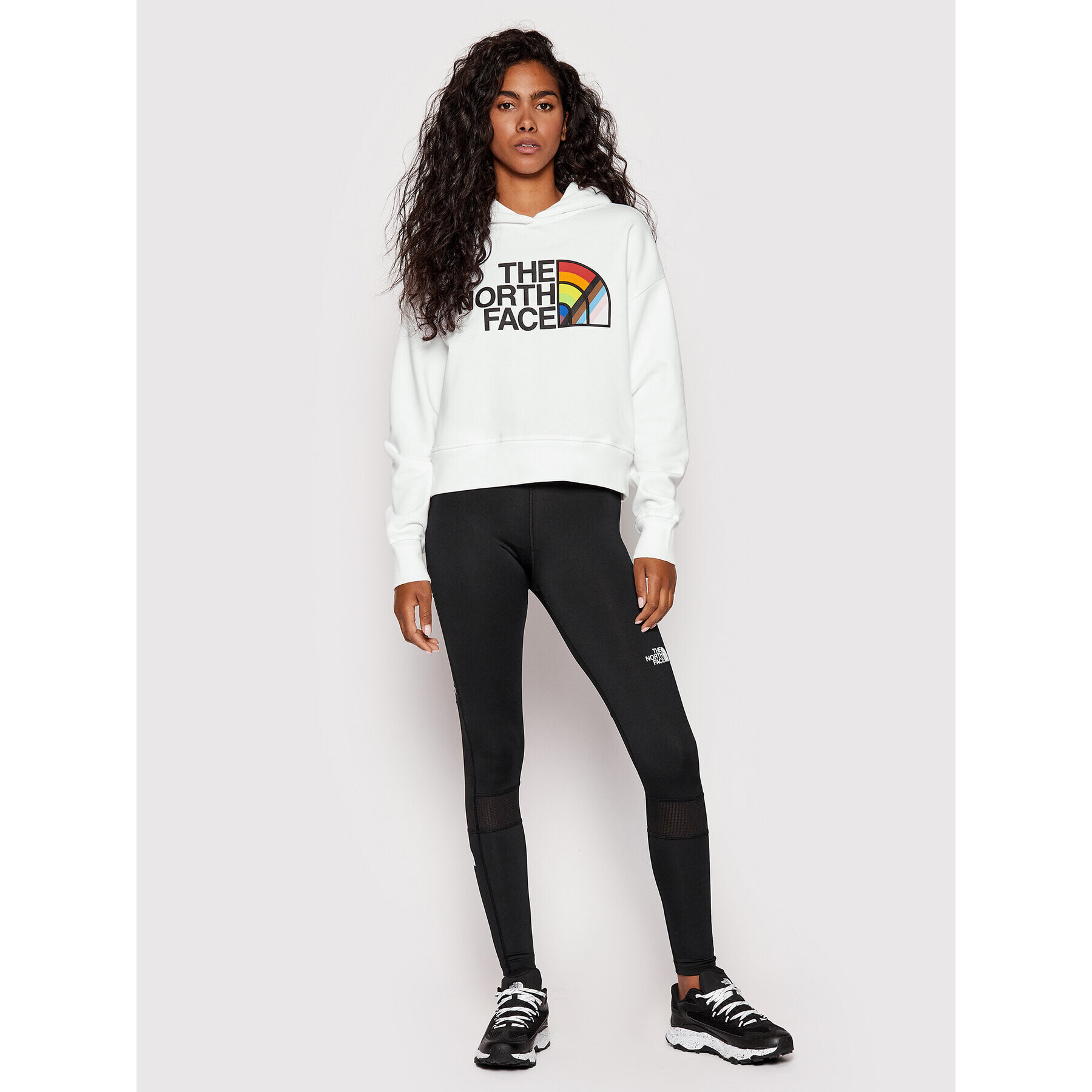 The North Face Суитшърт Pride NF0A7QCL Бял Relaxed Fit - Pepit.bg