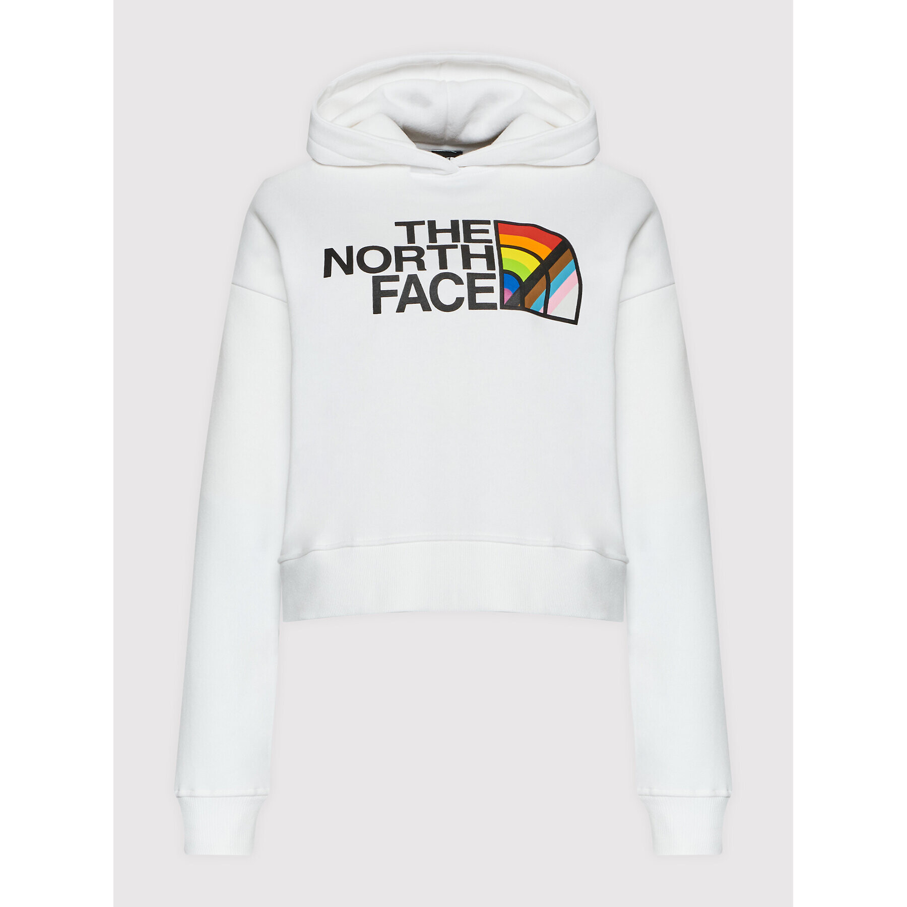The North Face Суитшърт Pride NF0A7QCL Бял Relaxed Fit - Pepit.bg