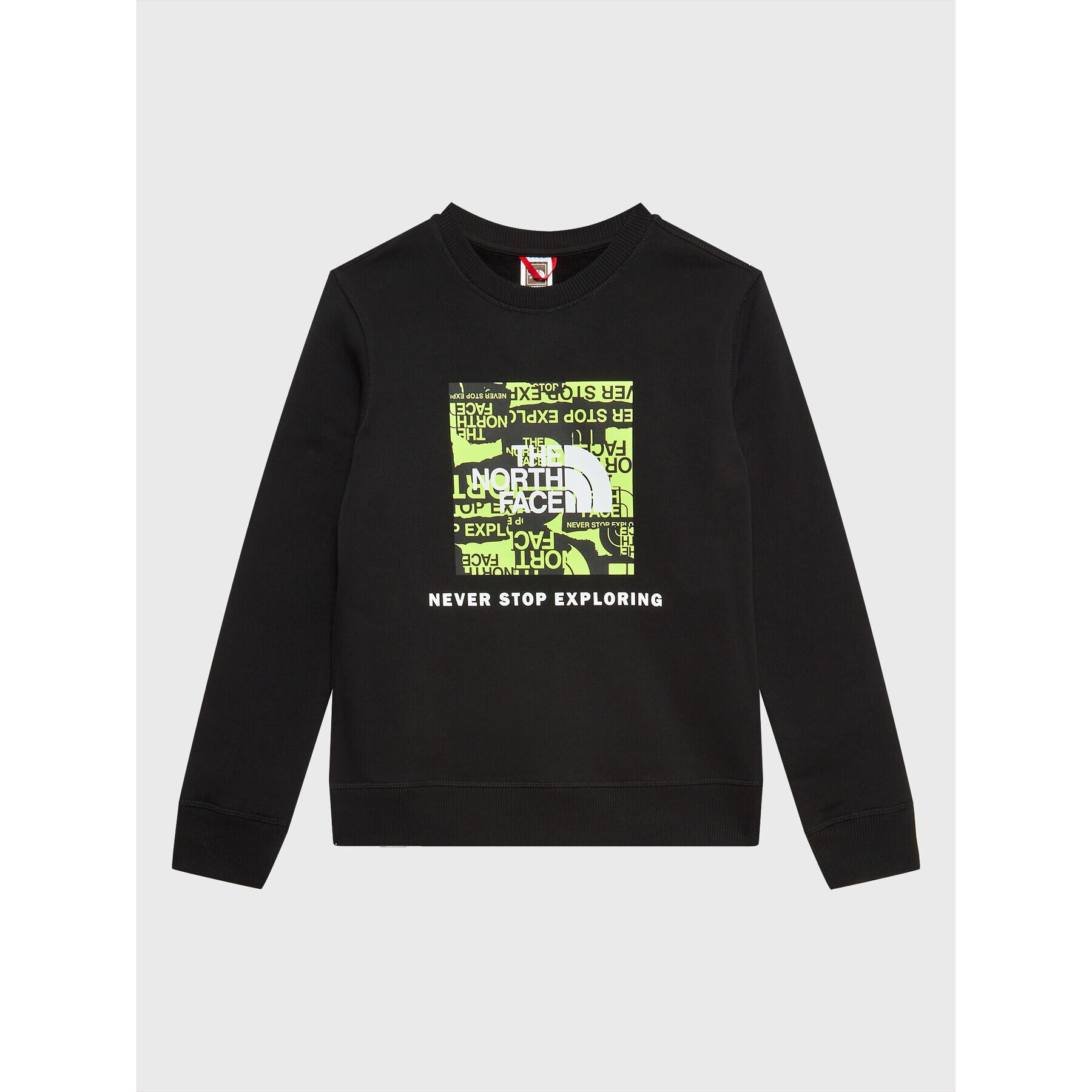 The North Face Суитшърт Redbox NF0A82EP Черен Regular Fit - Pepit.bg