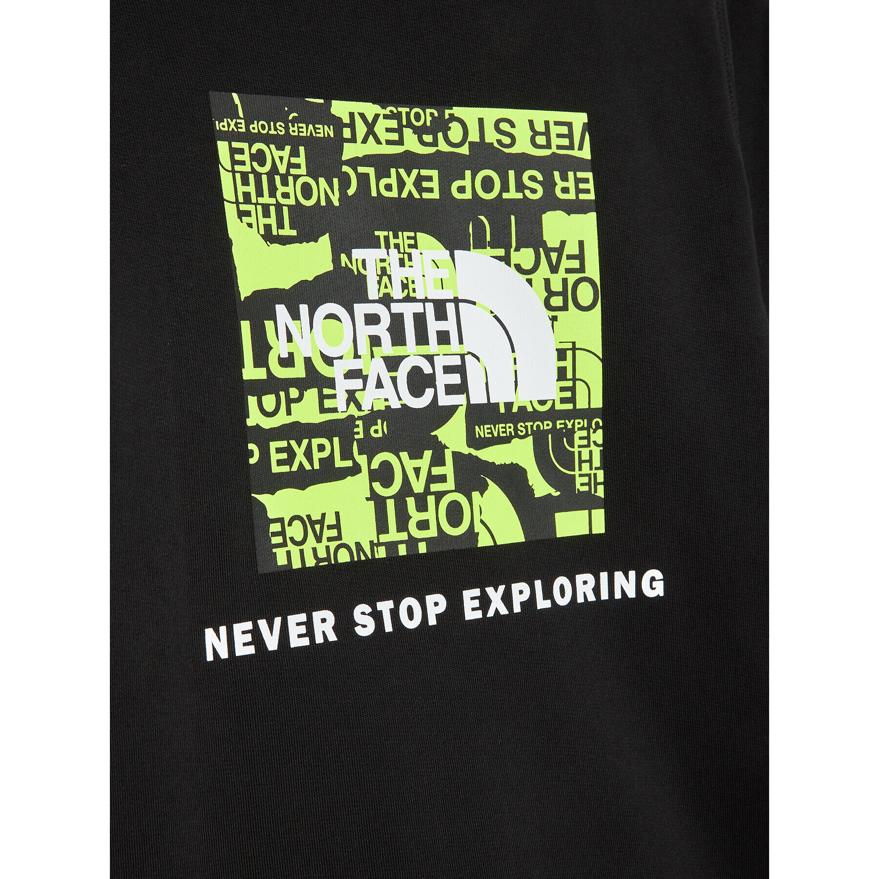 The North Face Суитшърт Redbox NF0A82EP Черен Regular Fit - Pepit.bg