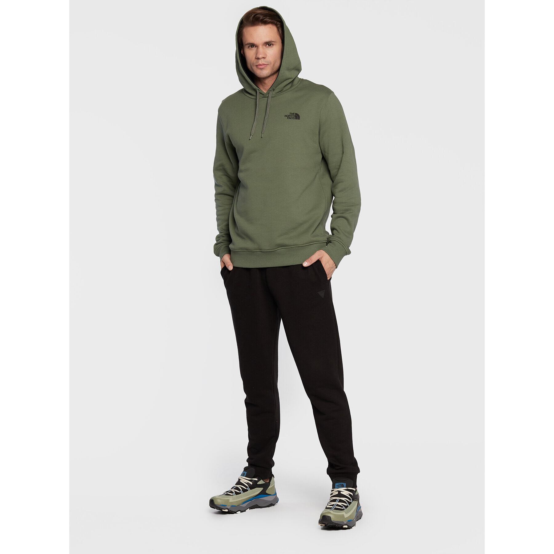 The North Face Суитшърт Seasonal Drew Peak NF0A2TUV Зелен Regular Fit - Pepit.bg