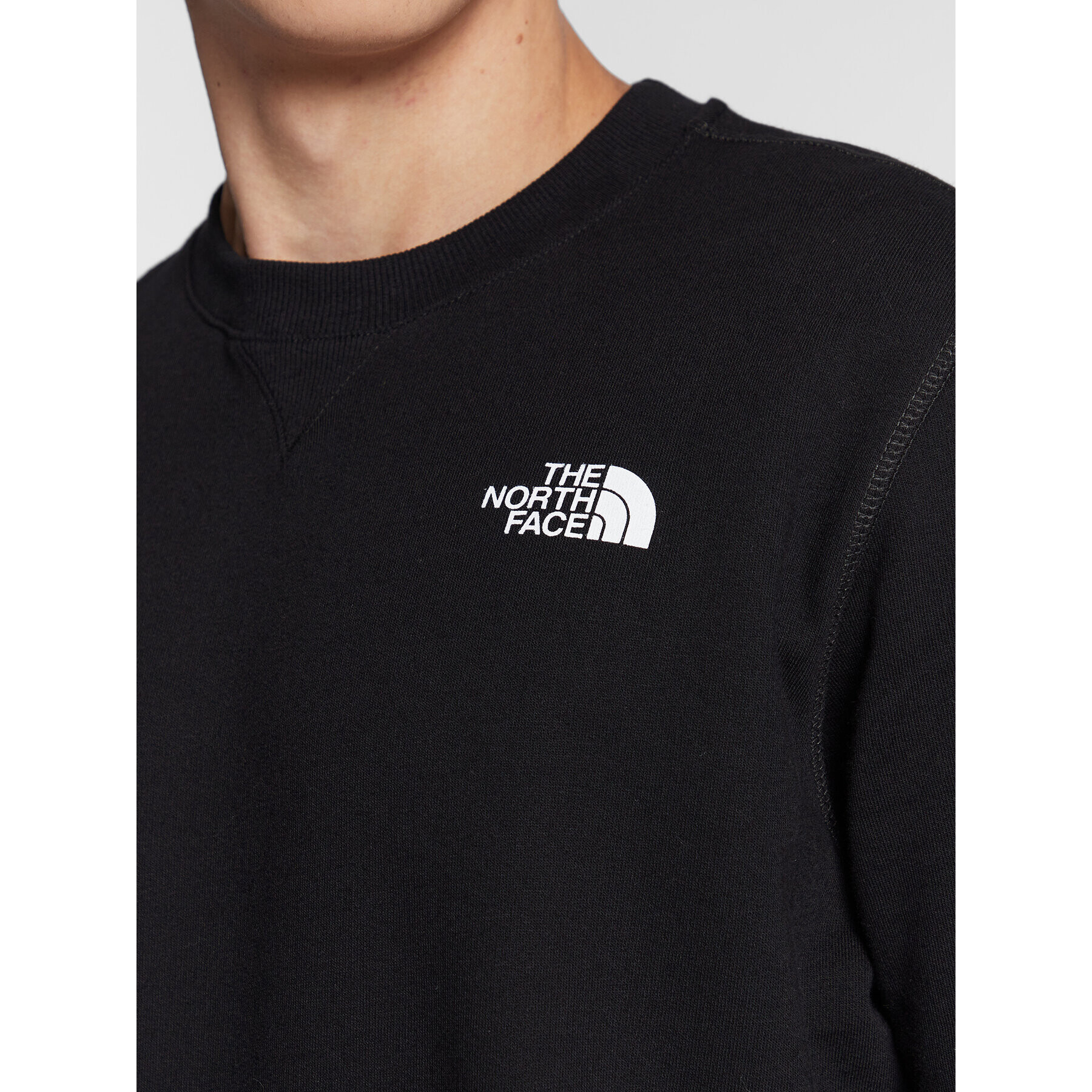 The North Face Суитшърт Simple Dome NF0A7X1I Черен Regular Fit - Pepit.bg