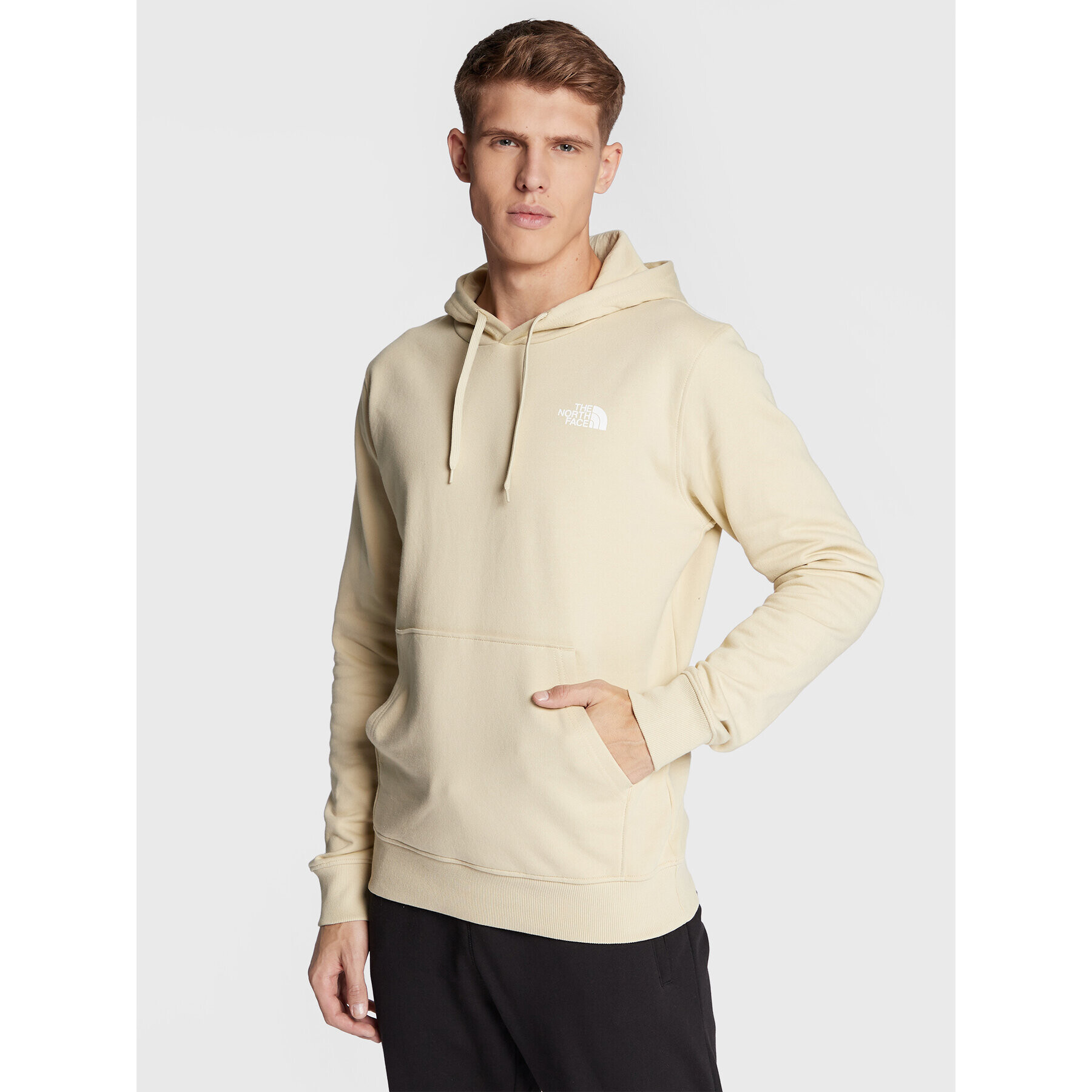 The North Face Суитшърт Simple Dome NF0A7X1J Бежов Regular Fit - Pepit.bg