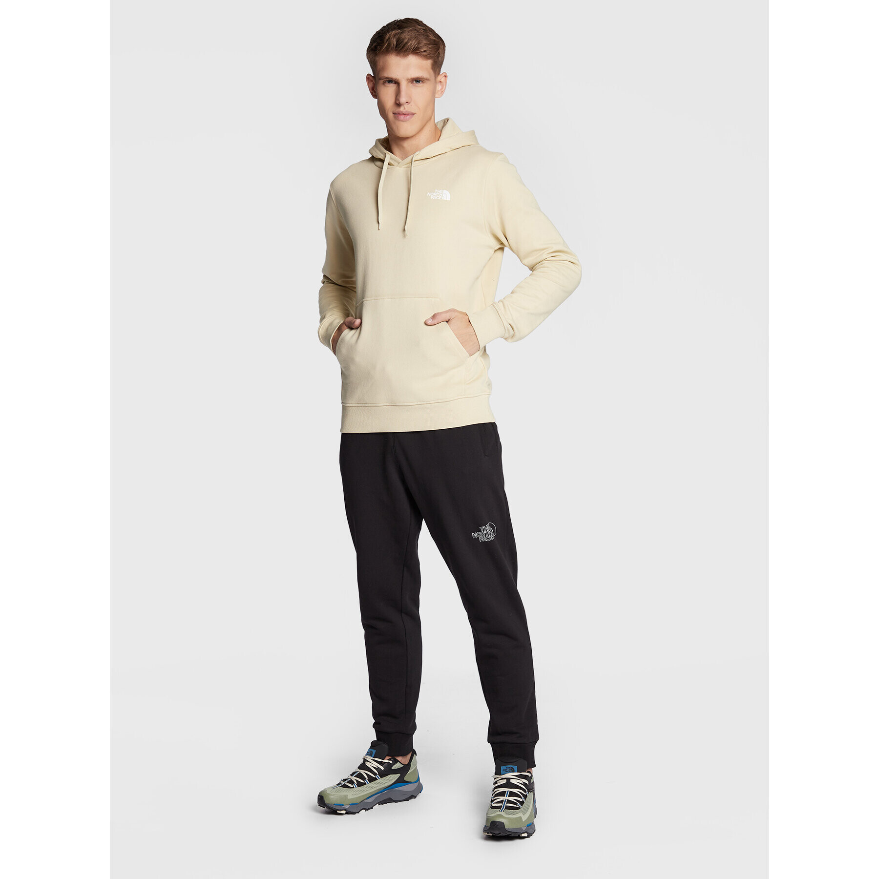 The North Face Суитшърт Simple Dome NF0A7X1J Бежов Regular Fit - Pepit.bg