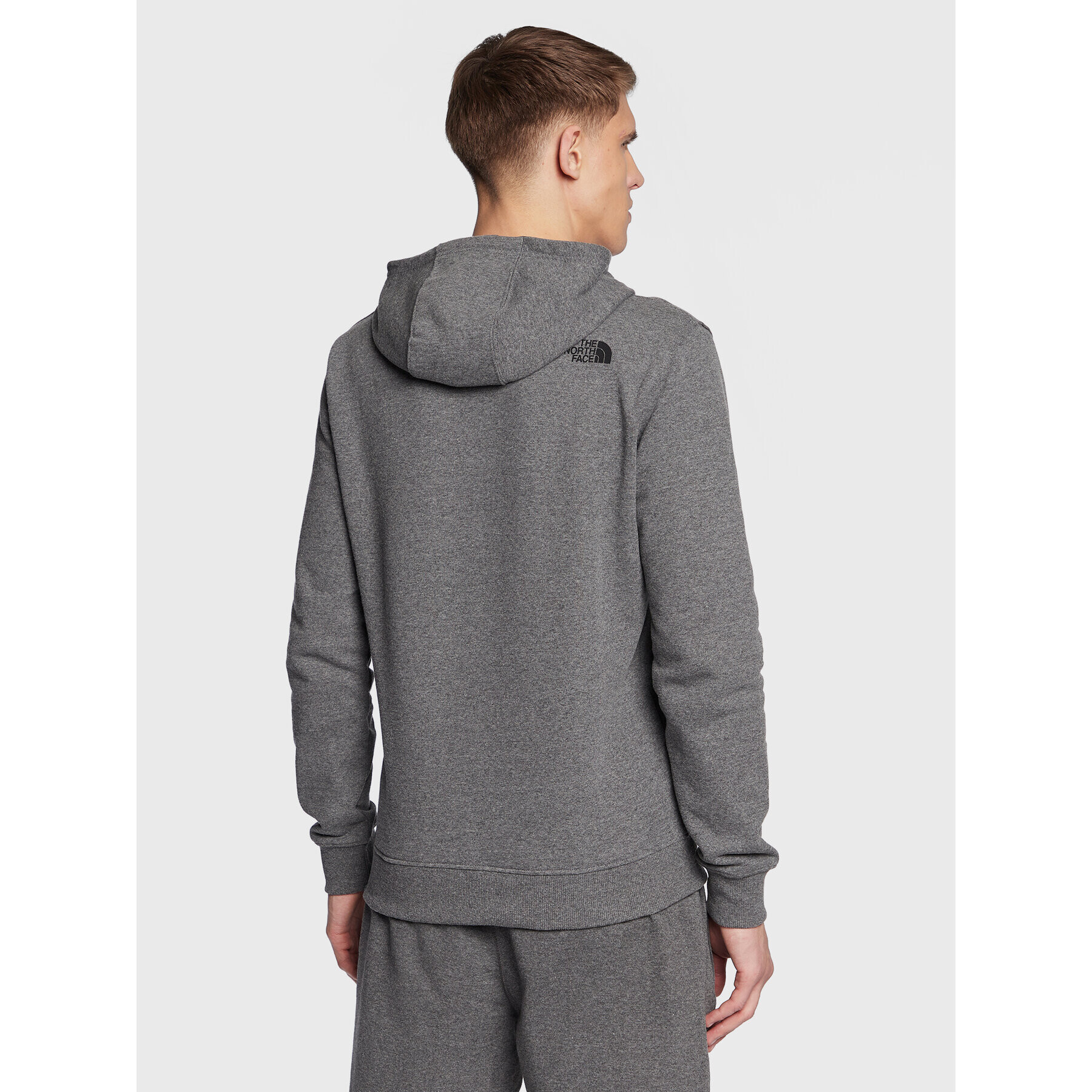 The North Face Суитшърт Simple Dome NF0A7X1J Сив Regular Fit - Pepit.bg