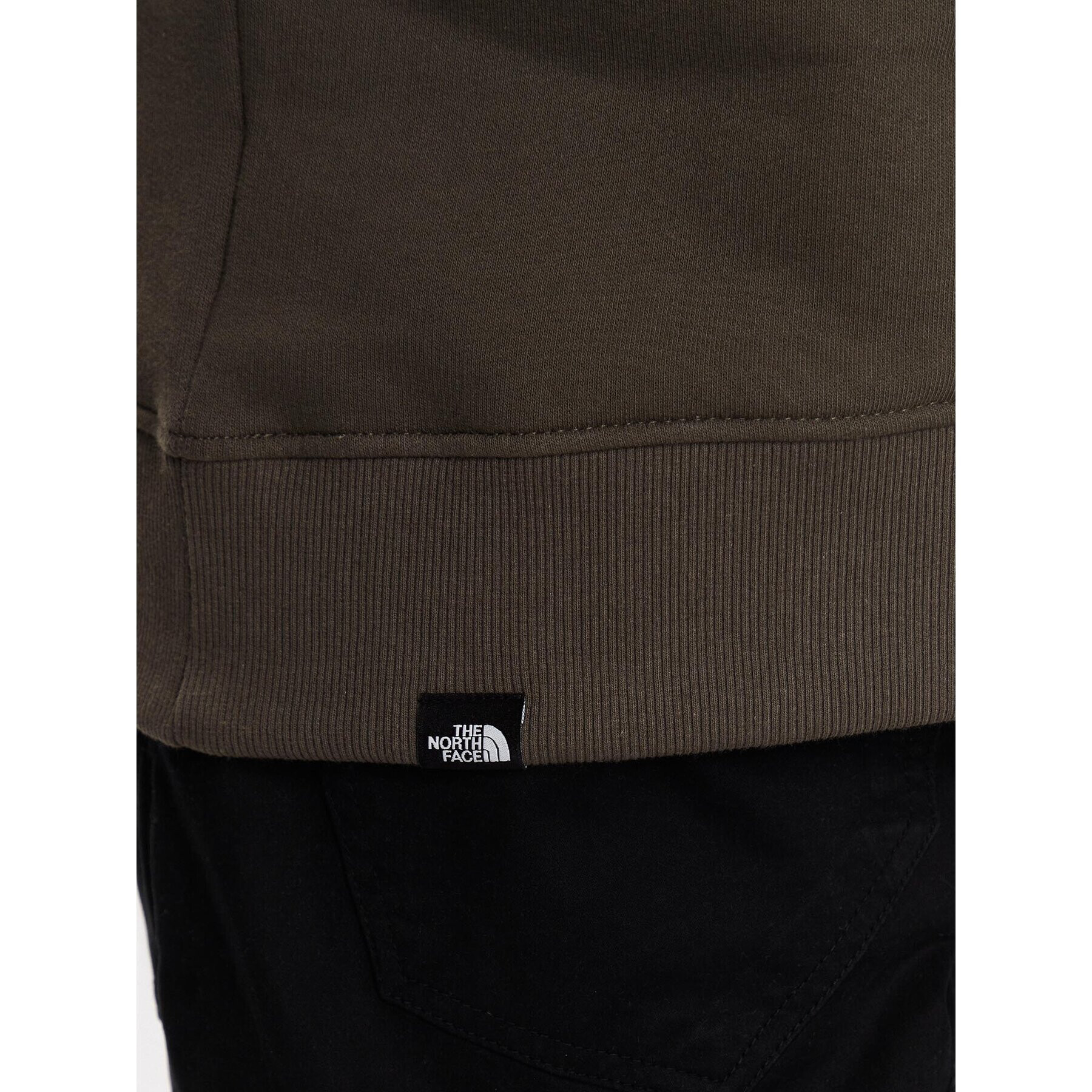 The North Face Суитшърт Simple Dome NF0A7X1J Зелен Regular Fit - Pepit.bg