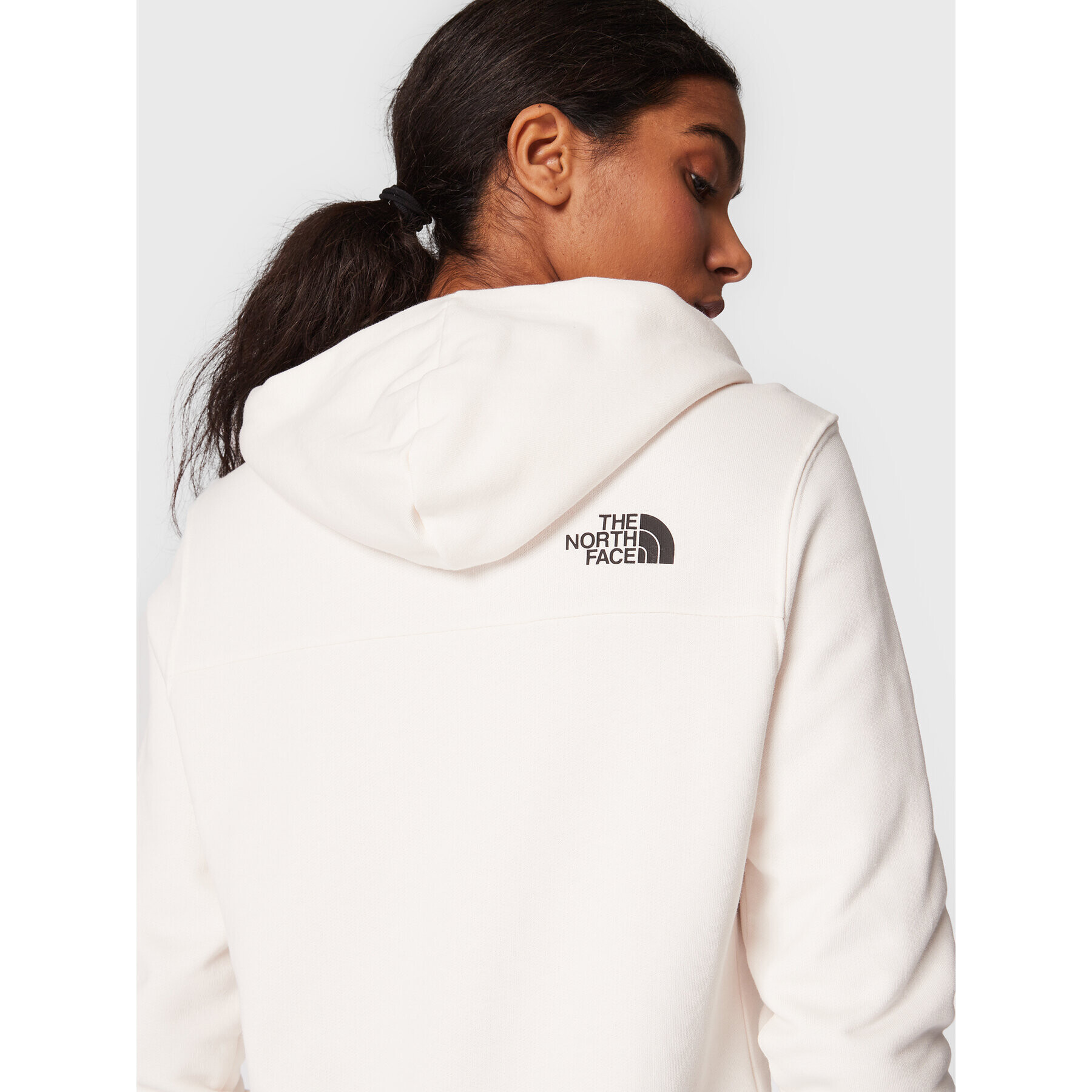 The North Face Суитшърт Simple Dome NF0A7X2T Бял Regular Fit - Pepit.bg