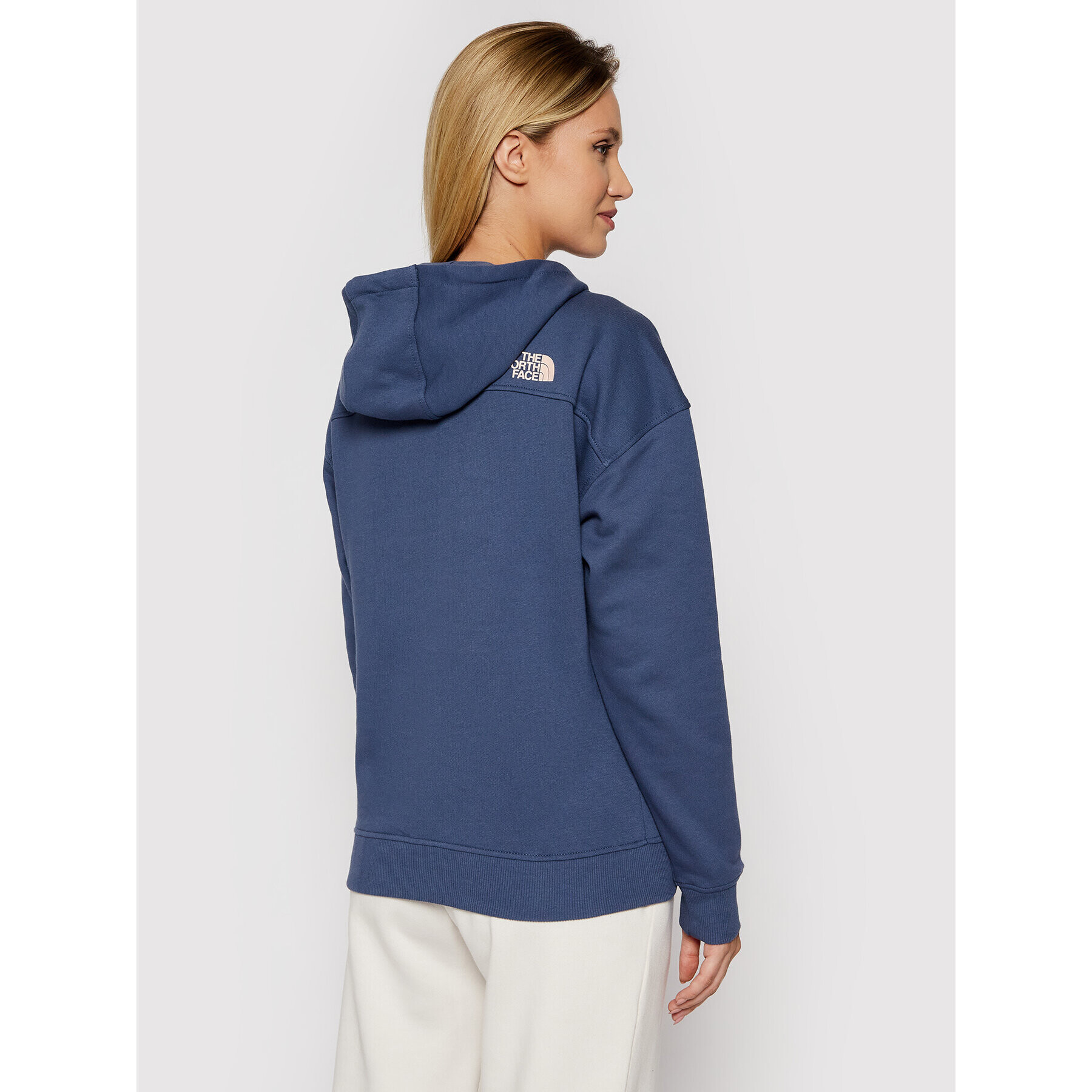 The North Face Суитшърт W Light Drew Peak Hoodie NF0A3RZ4 Тъмносин Regular Fit - Pepit.bg