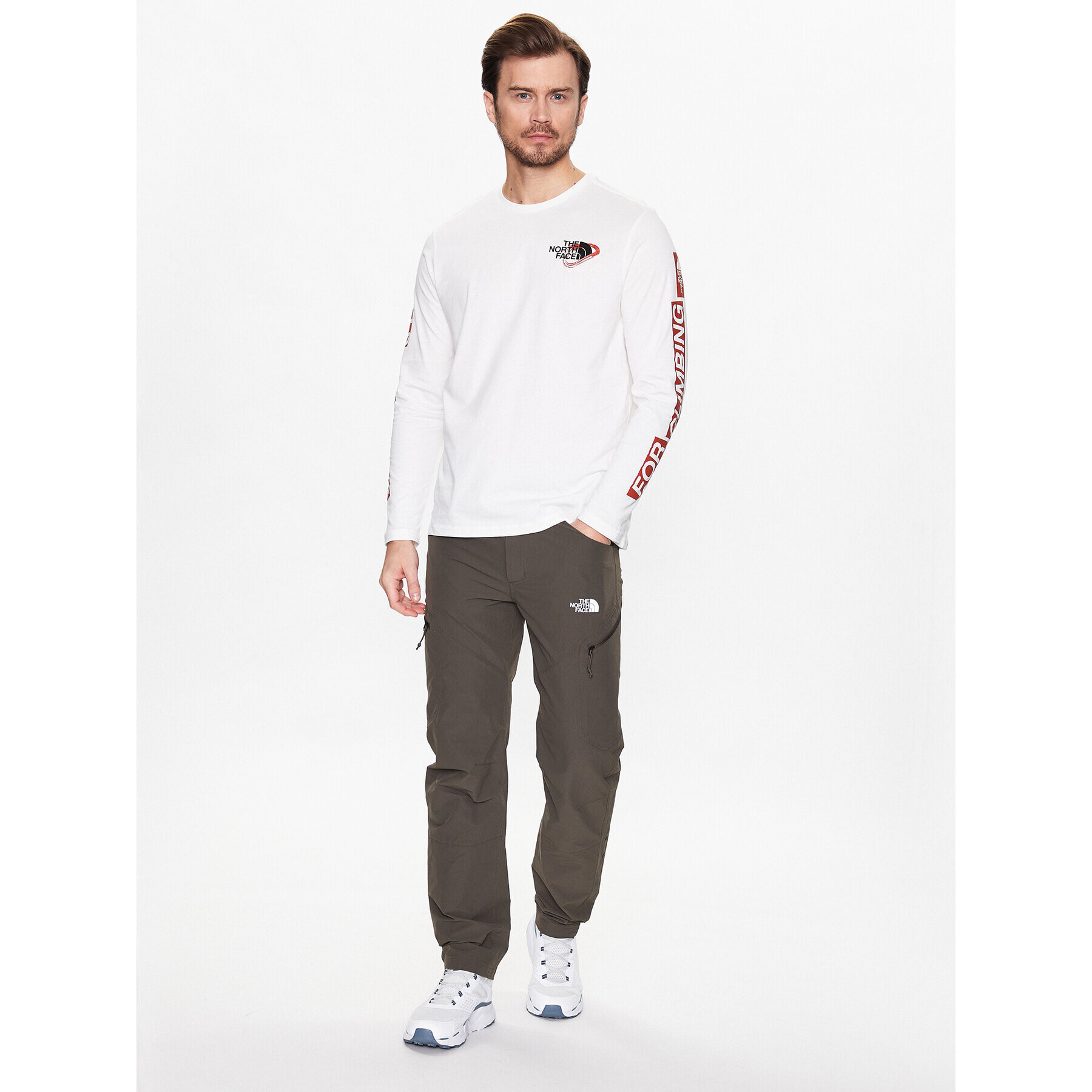 The North Face Текстилни панталони Explo NF0A7Z96 Зелен Regular Fit - Pepit.bg