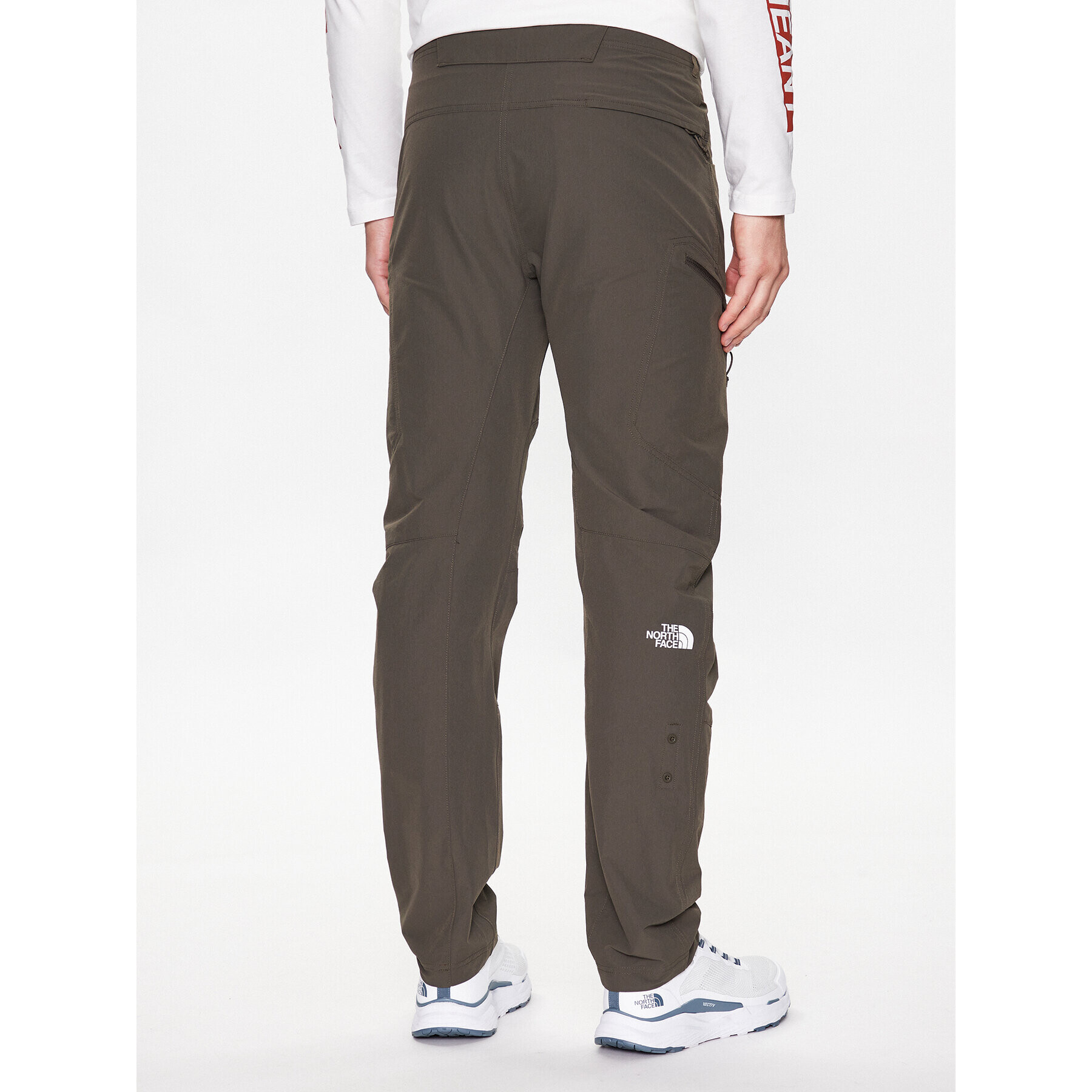The North Face Текстилни панталони Explo NF0A7Z96 Зелен Regular Fit - Pepit.bg
