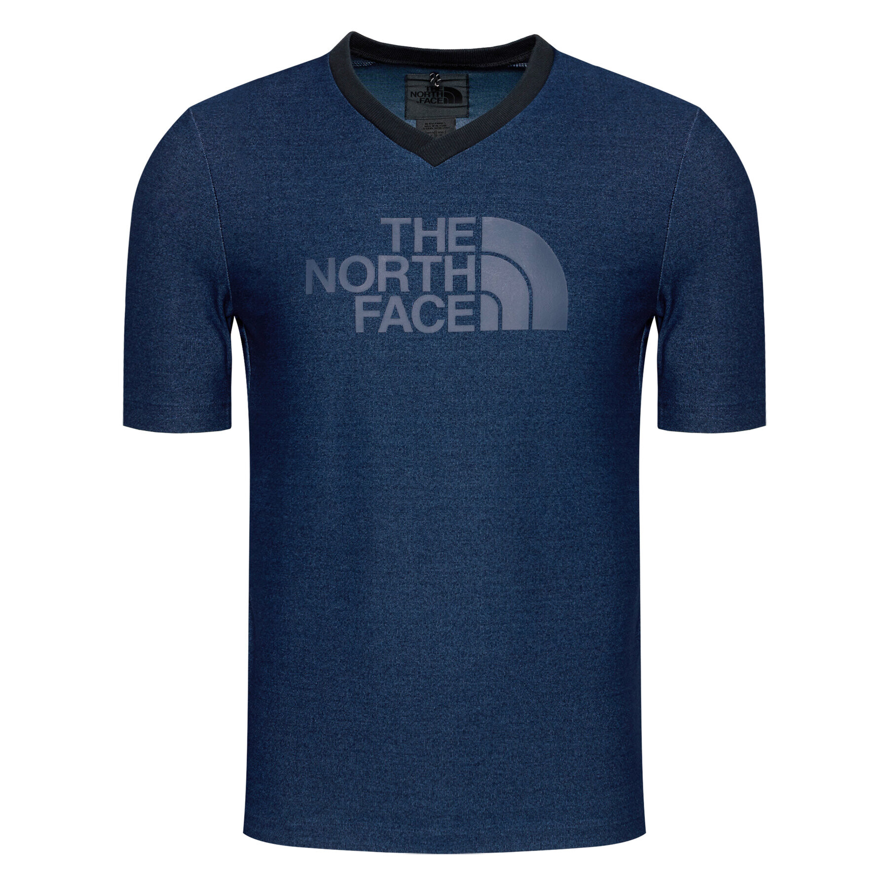 The North Face Тишърт Big Logo Tee NF0A3LDS Тъмносин Regular Fit - Pepit.bg