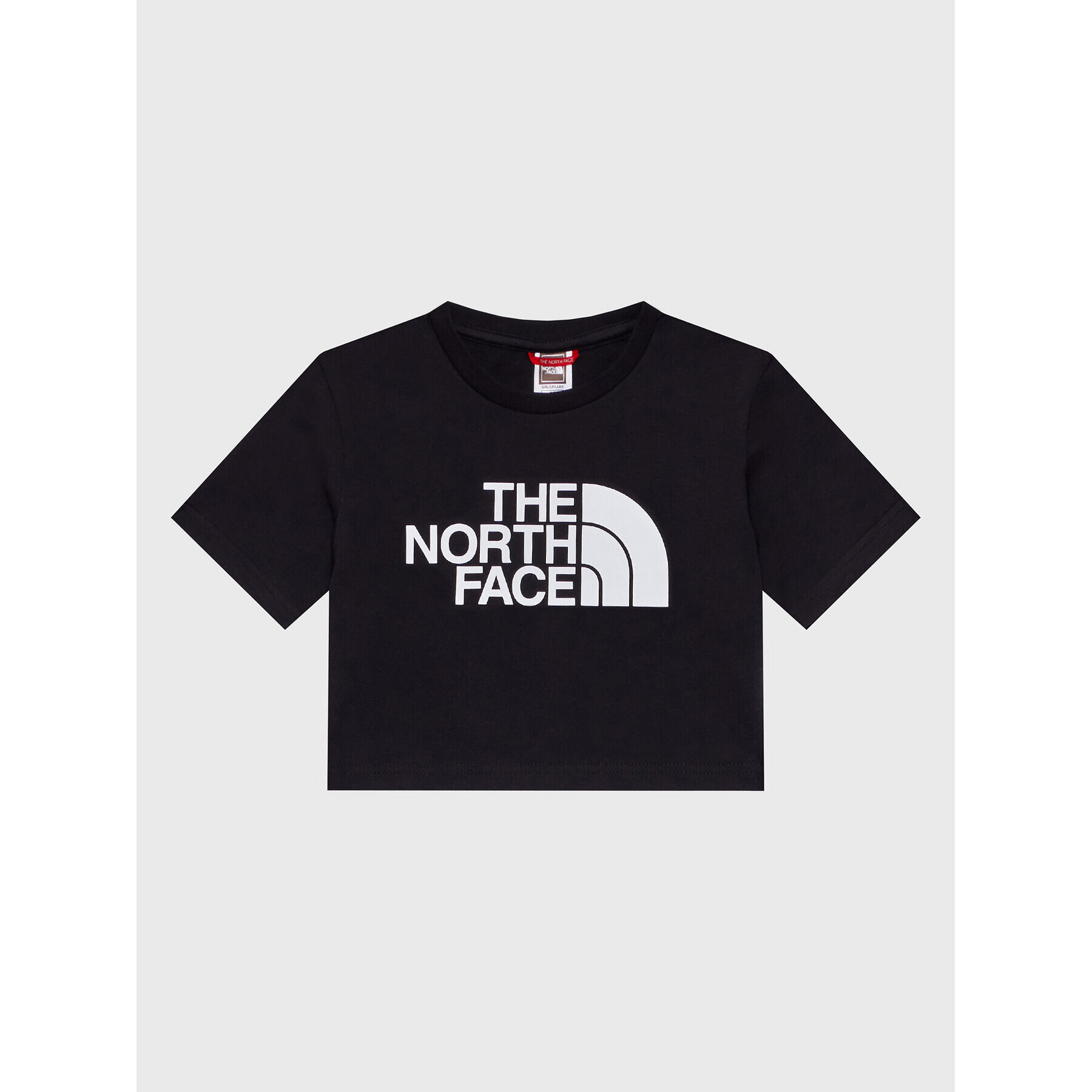 The North Face Тишърт Crop Easy NF0A83EU Черен Regular Fit - Pepit.bg