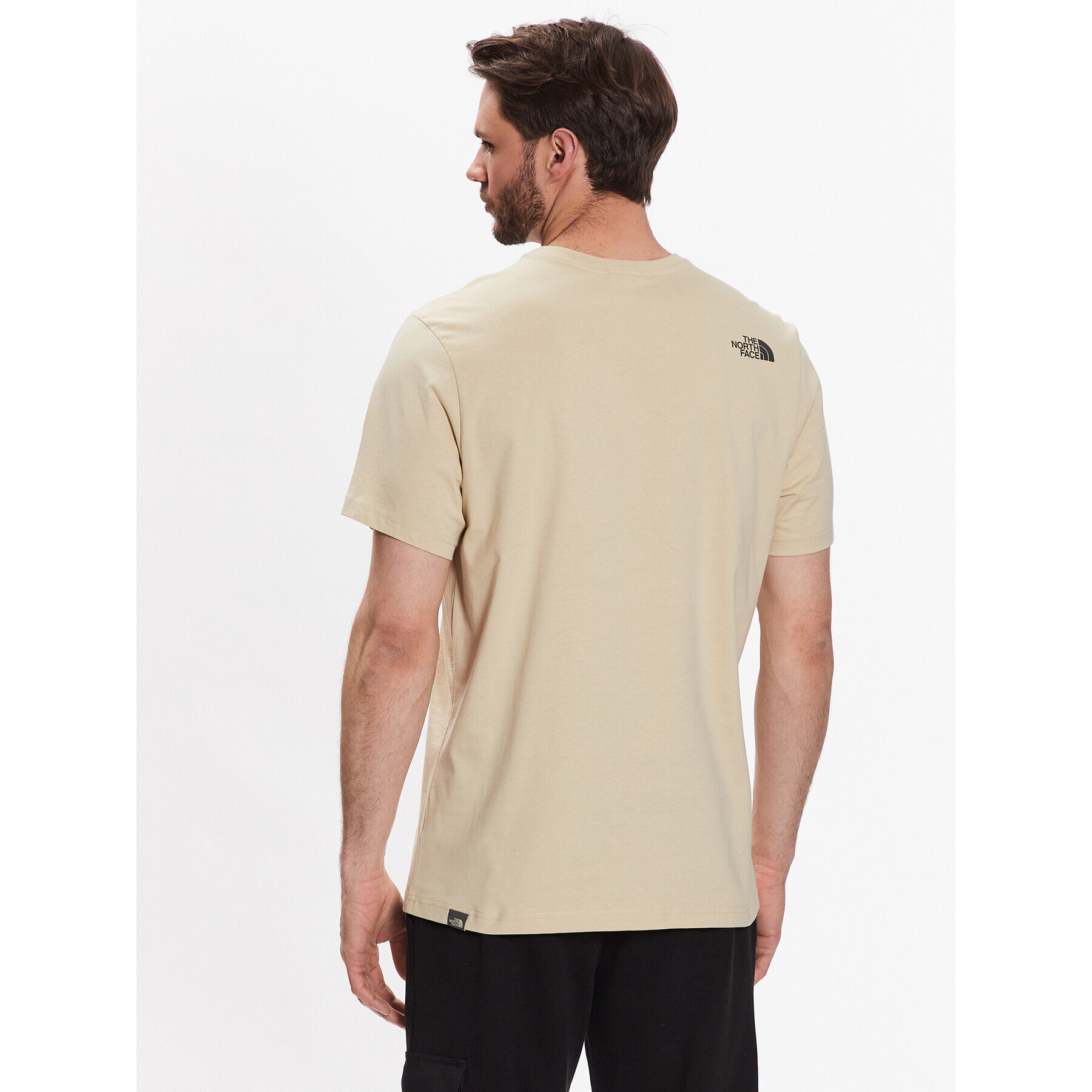 The North Face Тишърт Easy NF0A2TX3 Бежов Regular Fit - Pepit.bg
