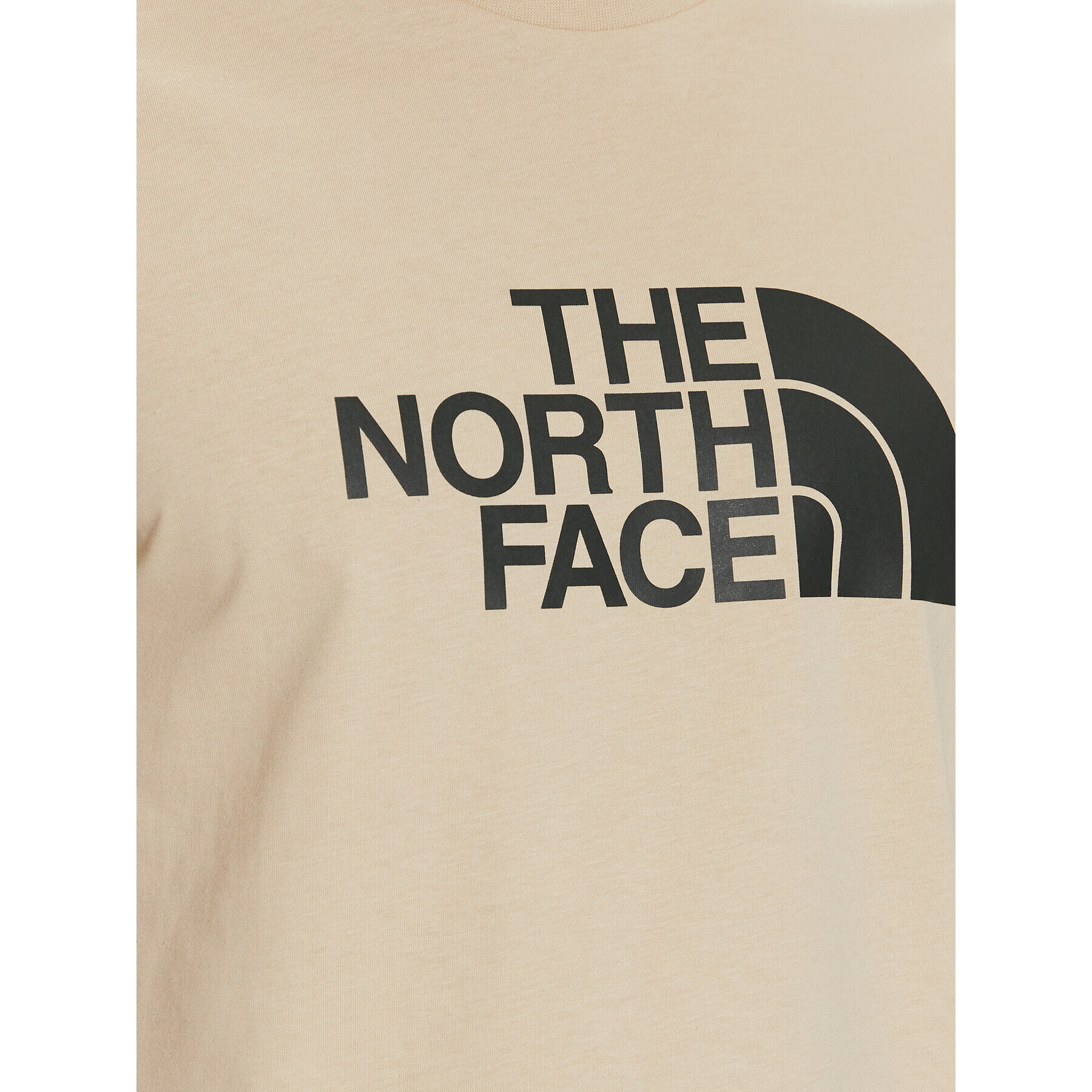 The North Face Тишърт Easy NF0A2TX3 Бежов Regular Fit - Pepit.bg
