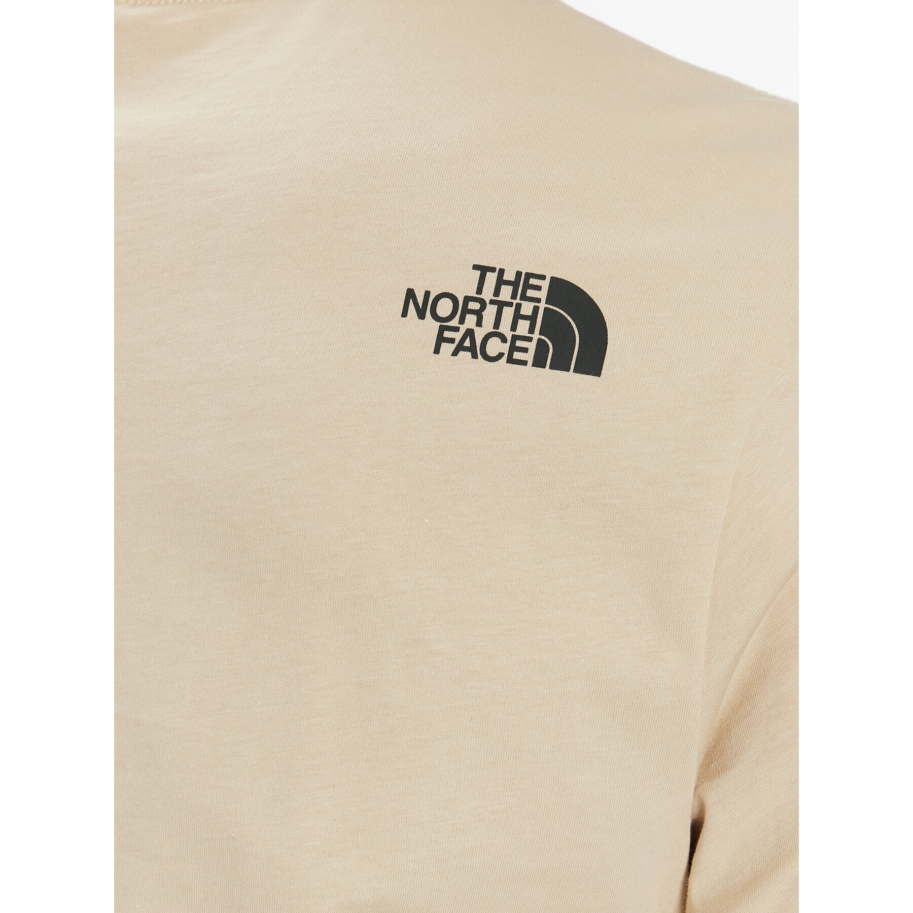 The North Face Тишърт Easy NF0A2TX3 Бежов Regular Fit - Pepit.bg