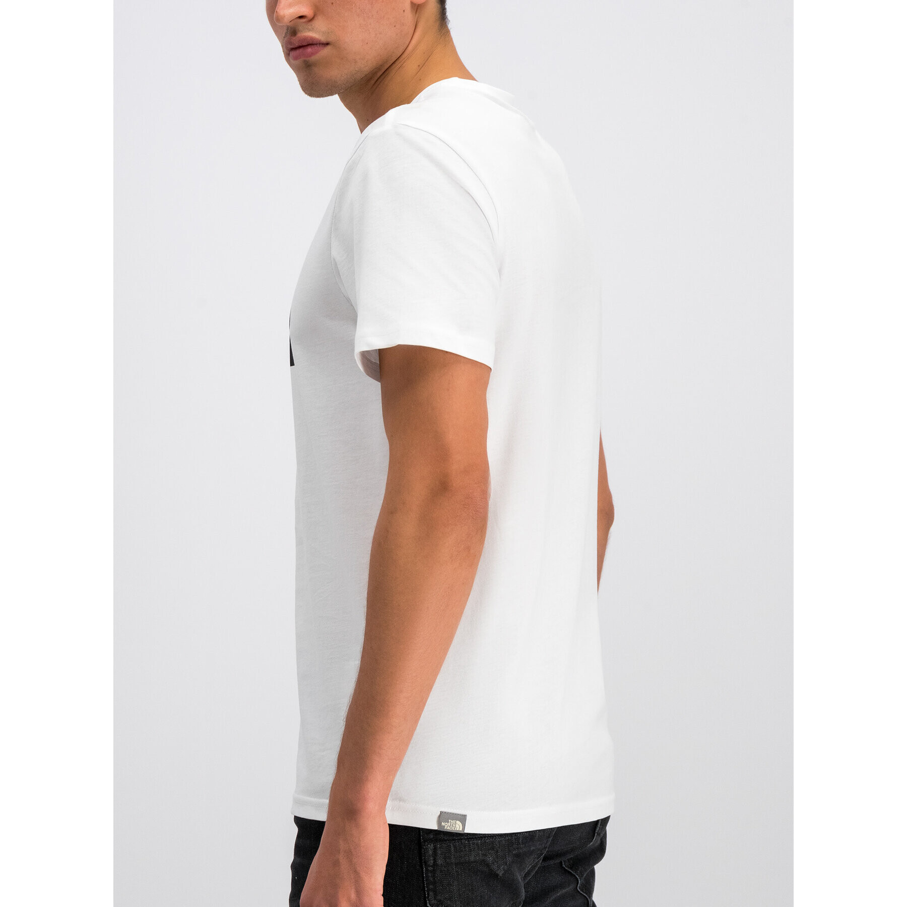 The North Face Тишърт Easy NF0A2TX3 Бял Regular Fit - Pepit.bg