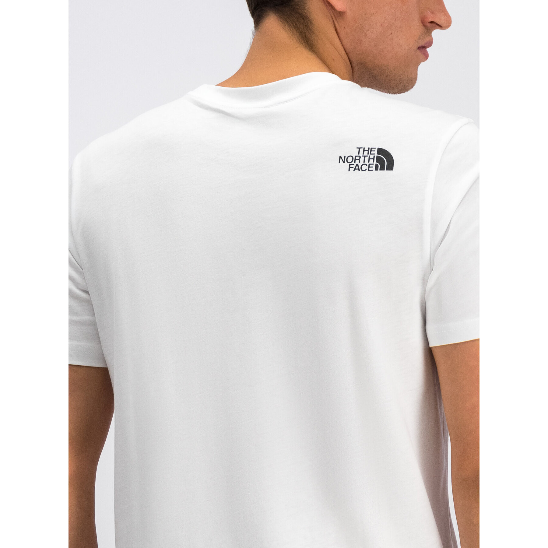 The North Face Тишърт Easy NF0A2TX3 Бял Regular Fit - Pepit.bg