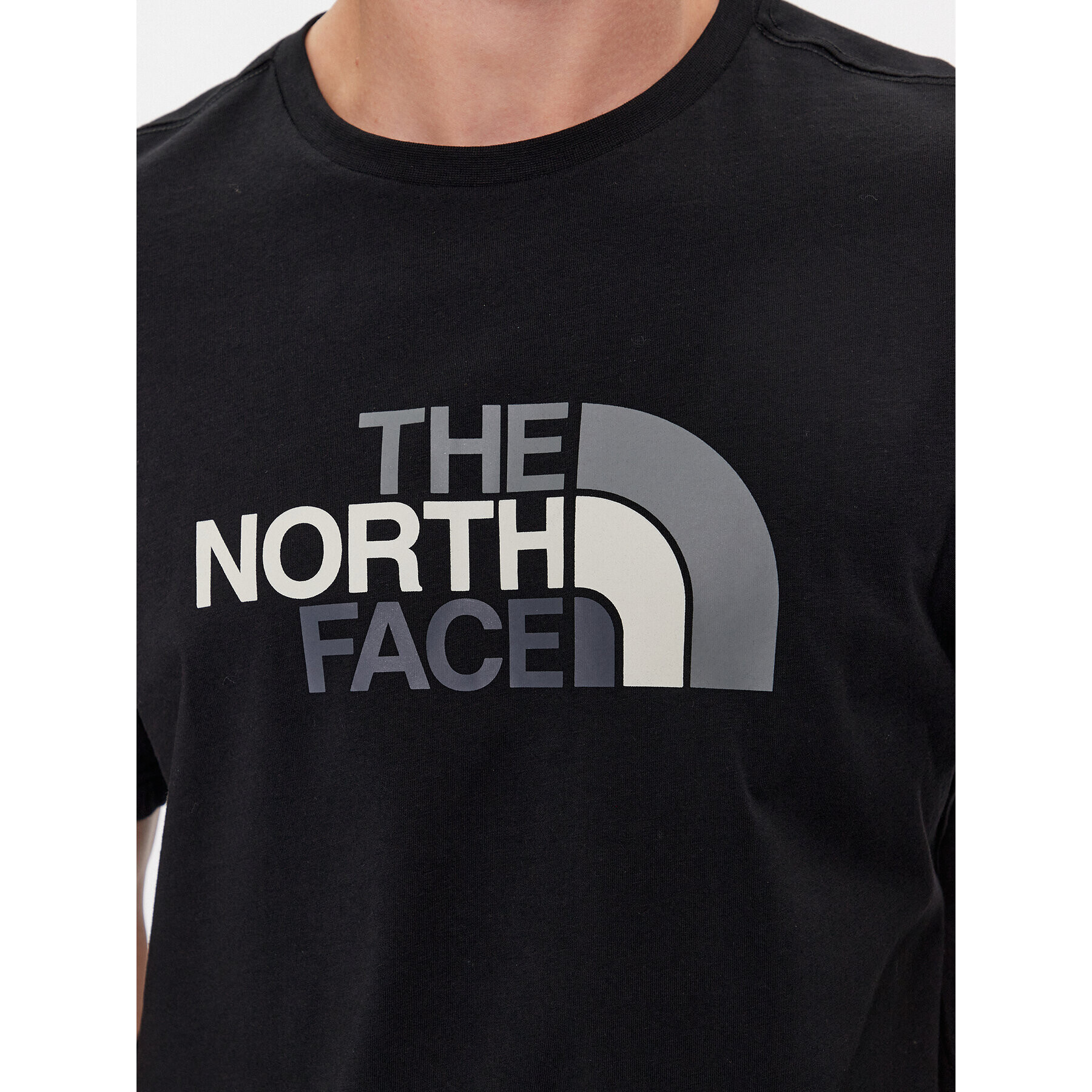 The North Face Тишърт Easy NF0A2TX3 Черен Regular Fit - Pepit.bg