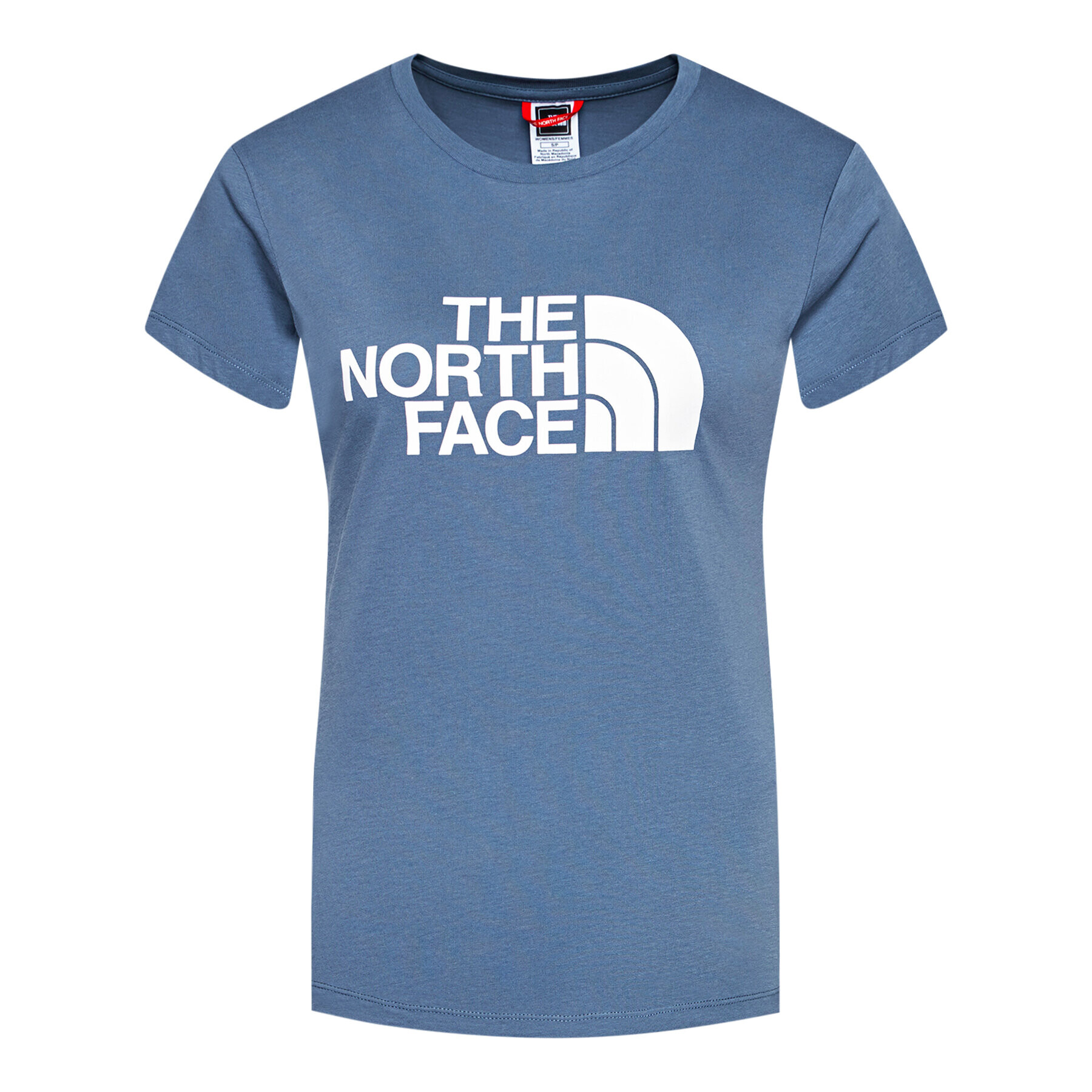 The North Face Тишърт Easy NF0A4T1Q Син Regular Fit - Pepit.bg